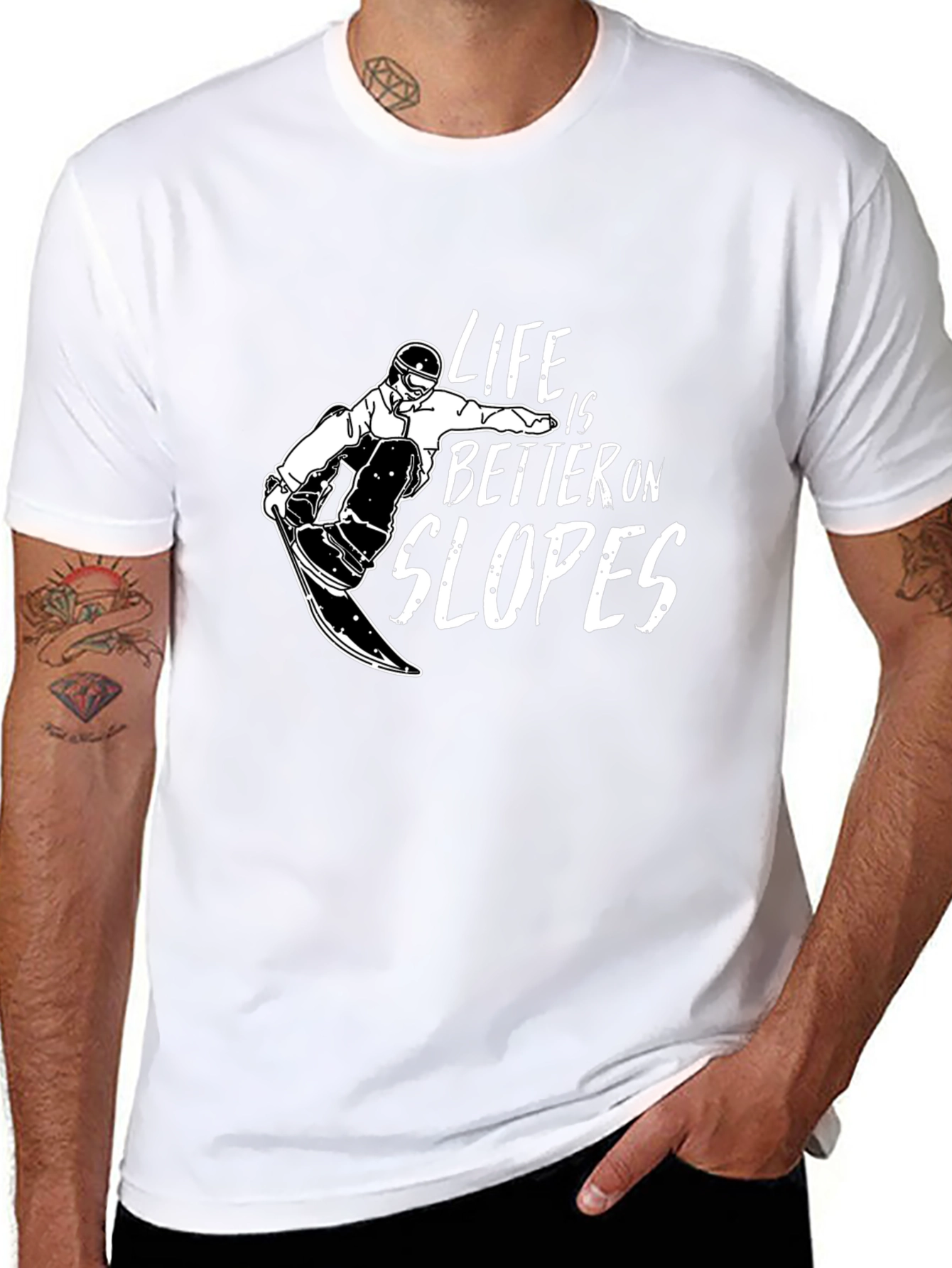 Life is Better on Slopes T-Shirt - 8