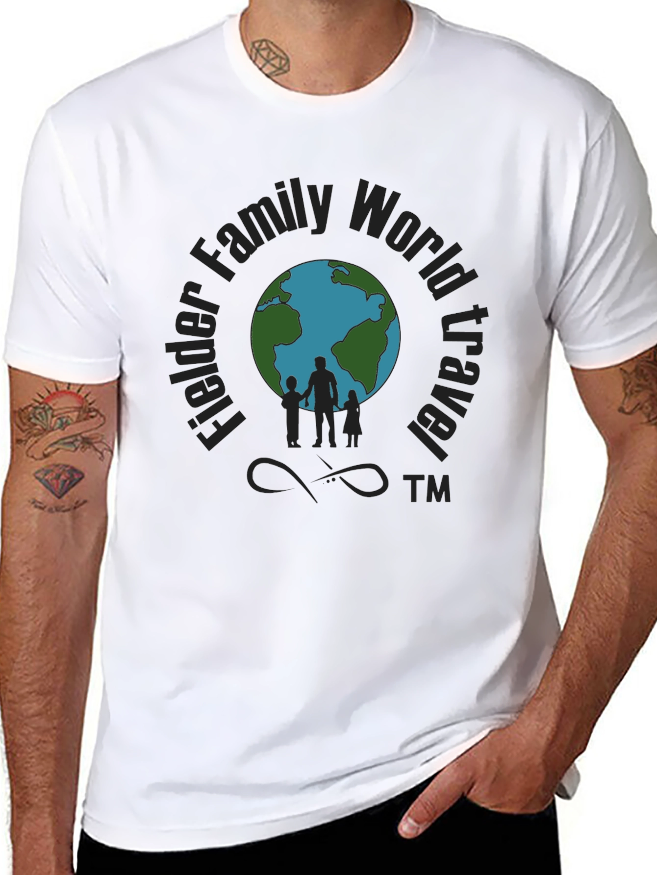 Fielder Family World Travel Graphic Tee - 8