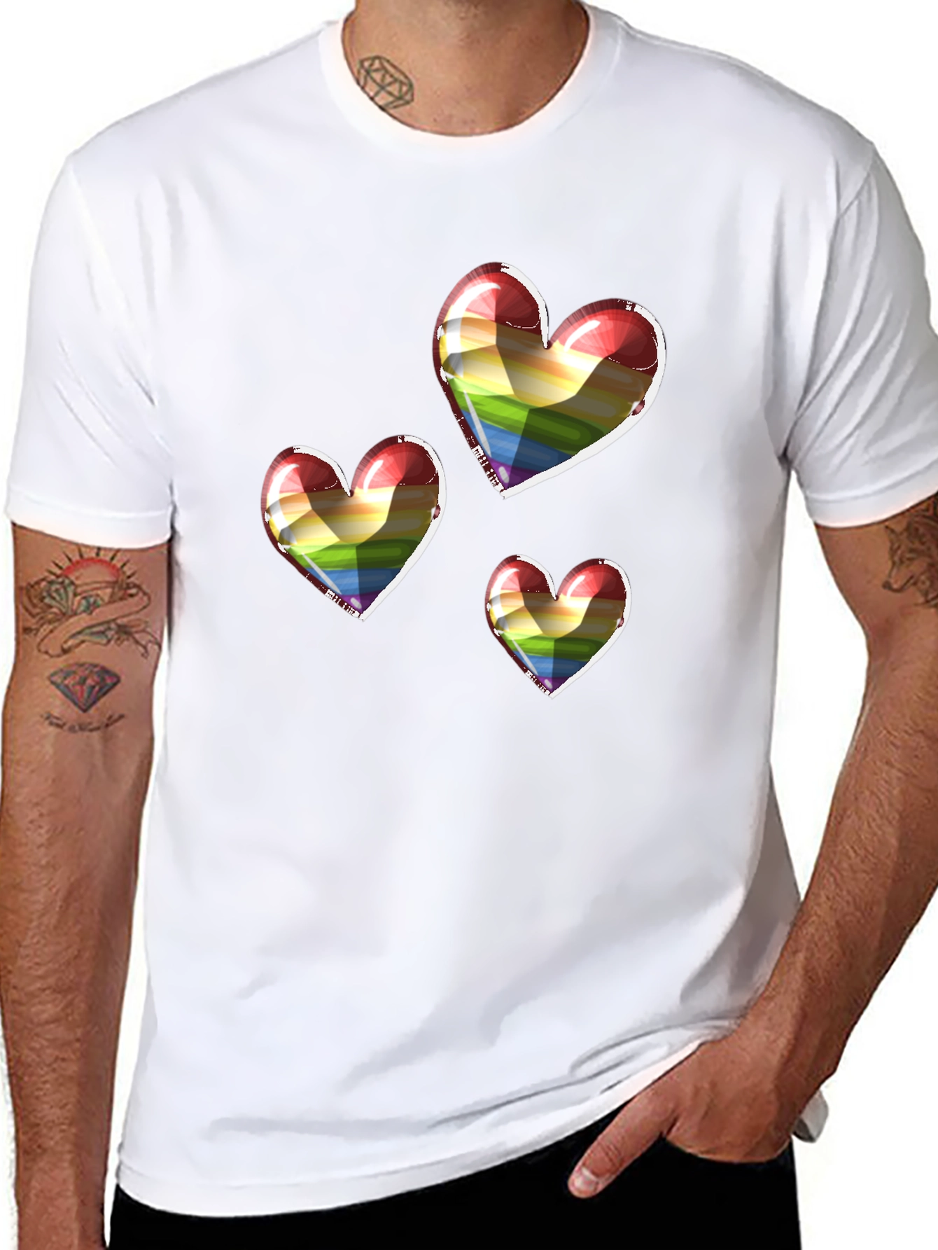 Pride Heart T-Shirt - Love Wins - 8