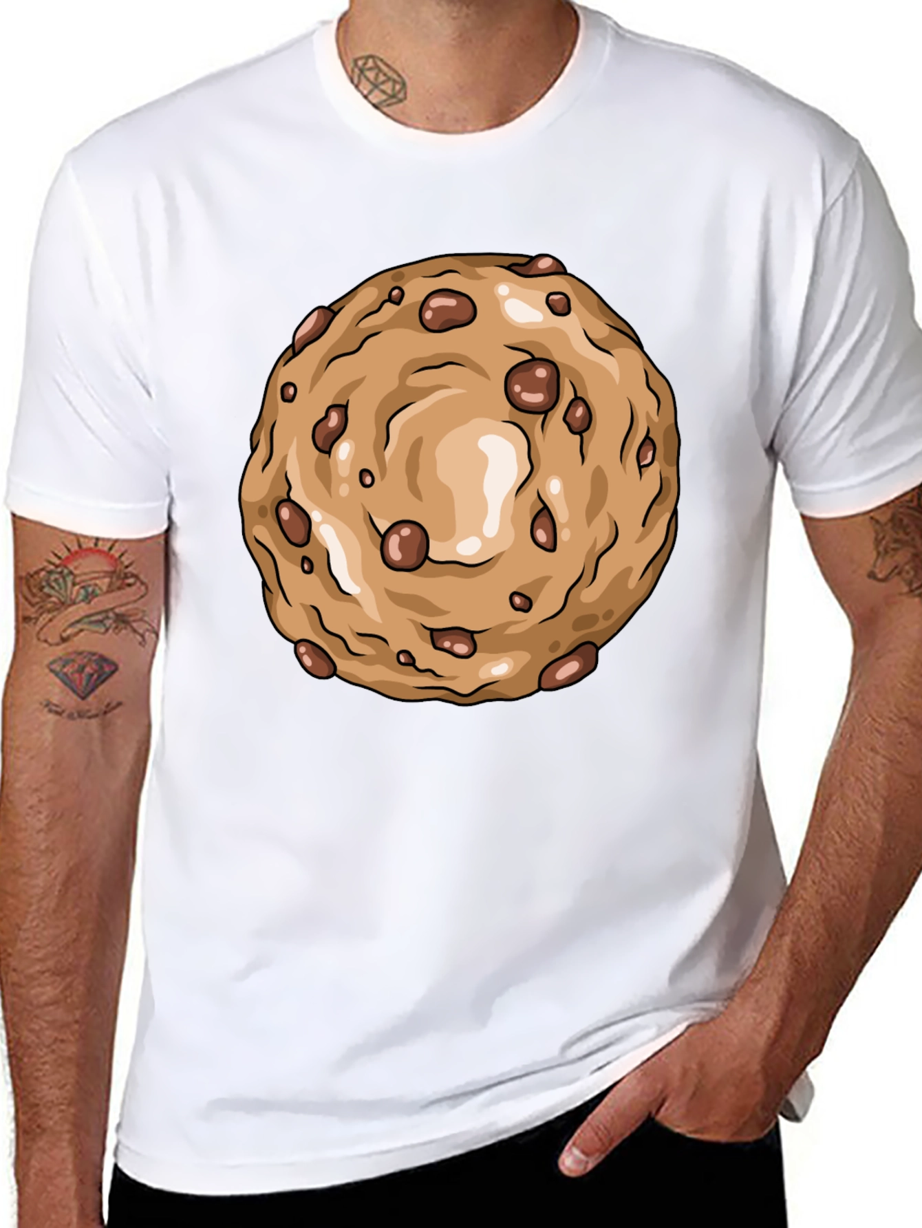 Black Cookie T-Shirt - Deliciously Funny Graphic Tee! view 8