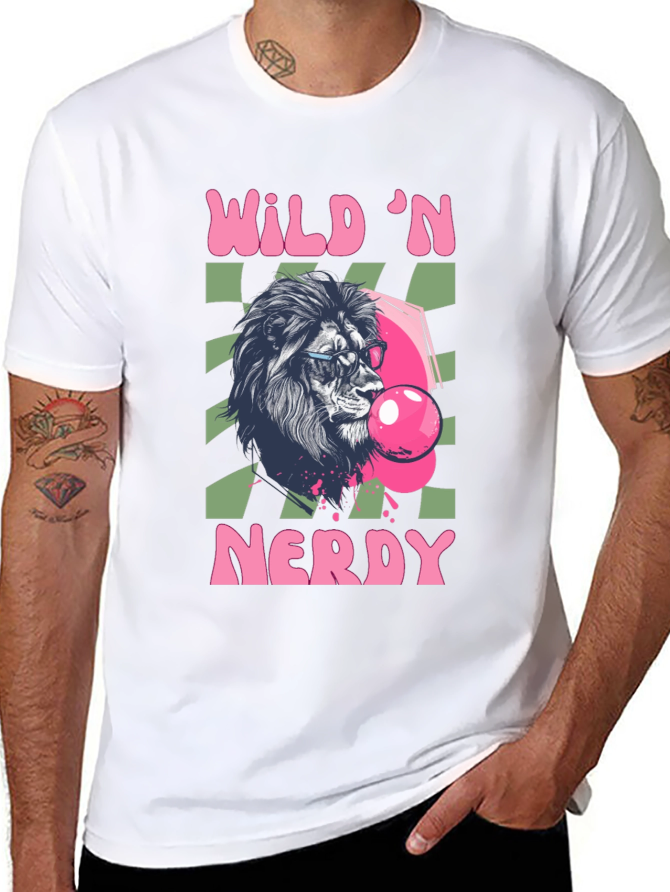 Wild 'N Nerdy Graphic T-Shirt - 8