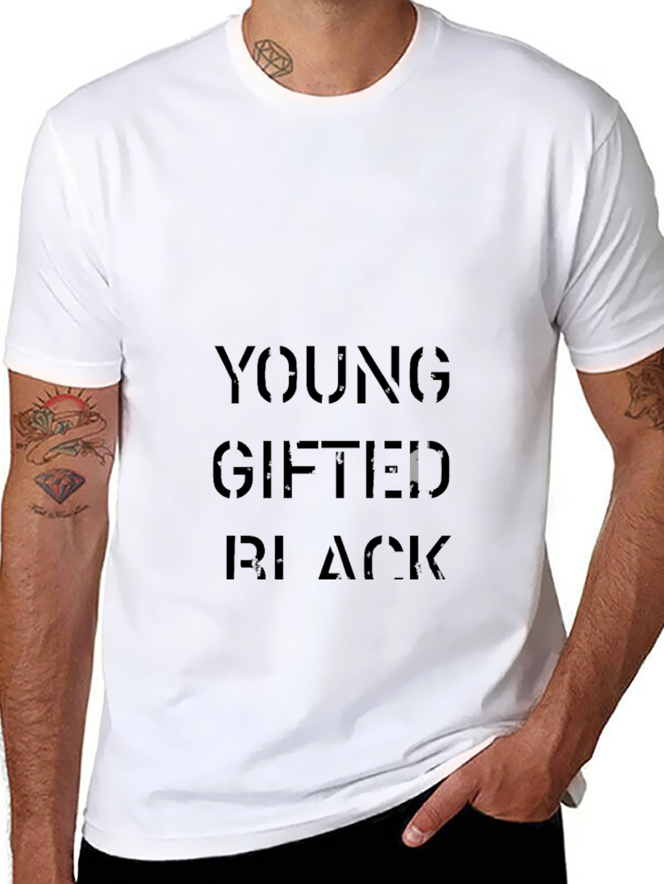 Black Young Gifted Black Graphic T-Shirt view 8