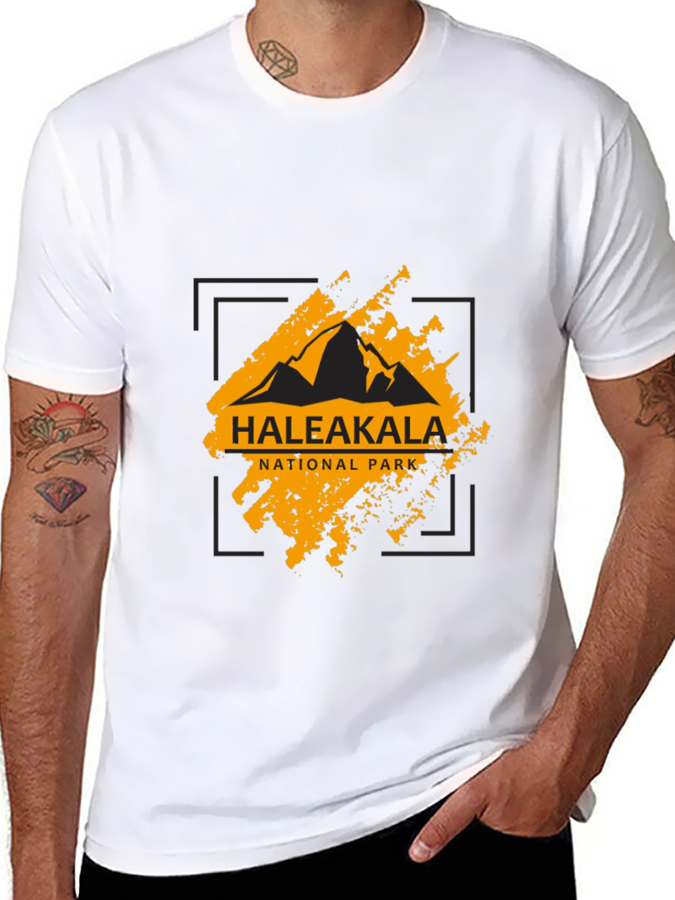 Black Haleakala National Park Black T-Shirt view 8