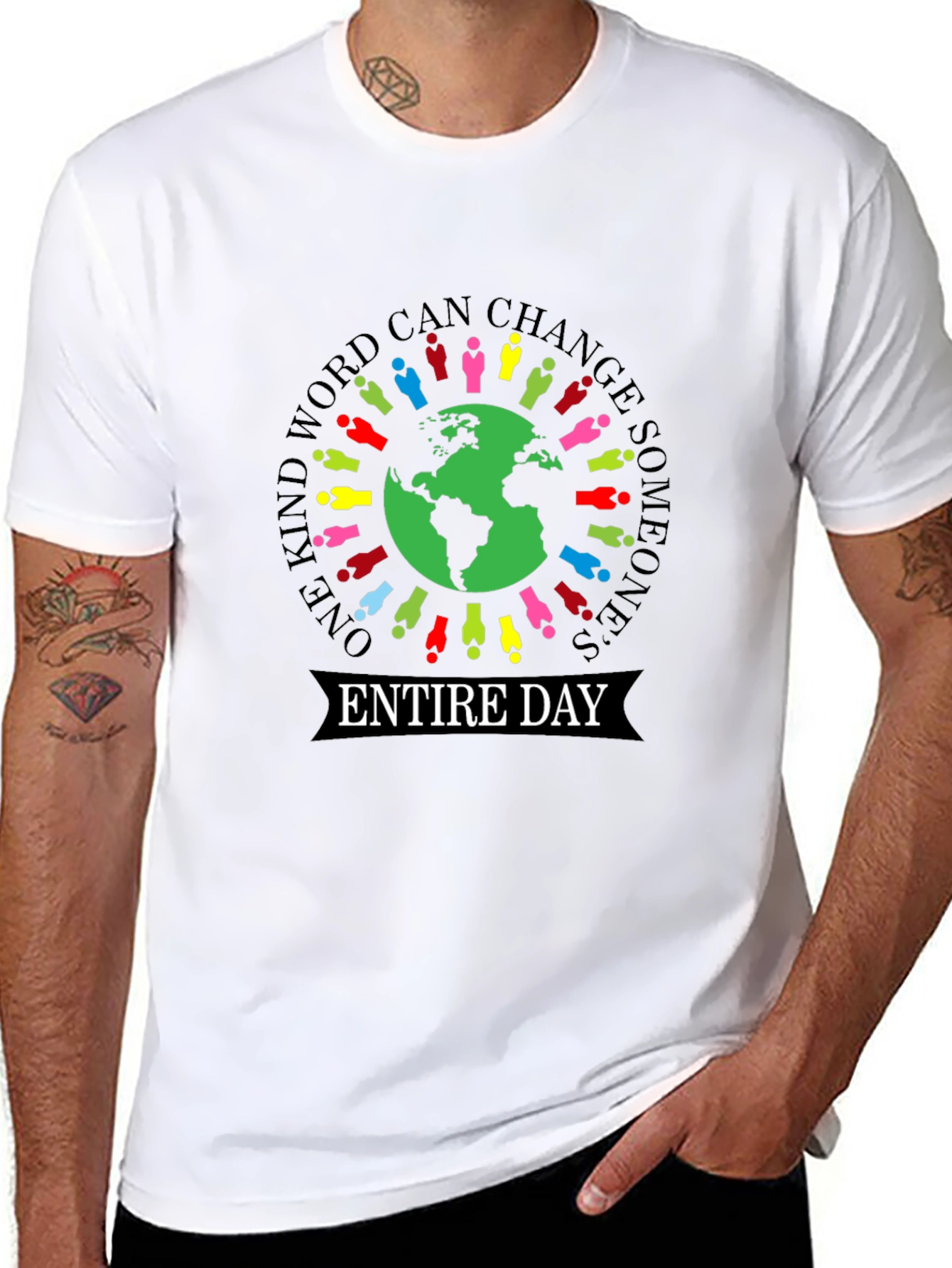 Black Kindness Matters T-Shirt: Change Someone's Day view 8