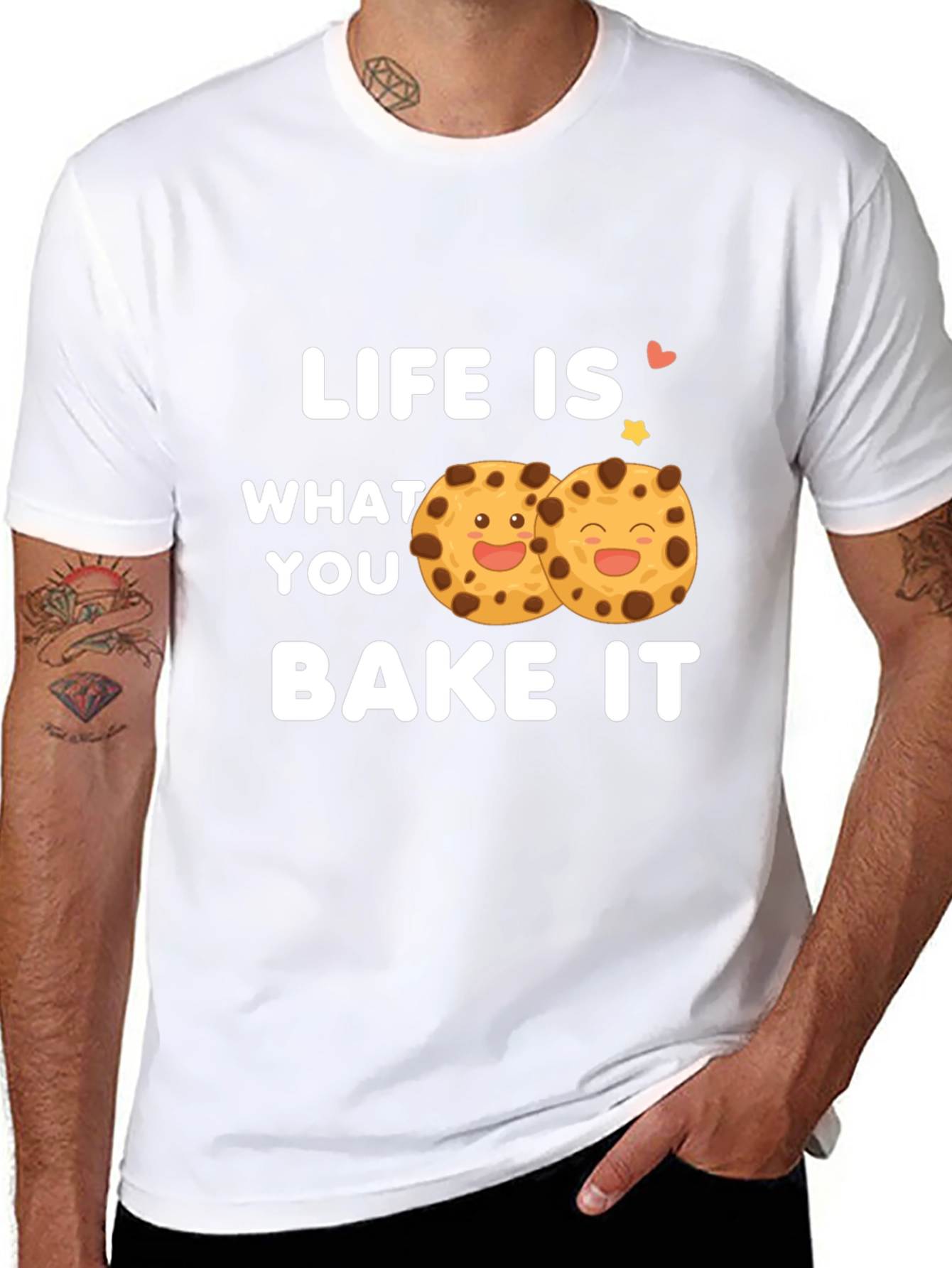 Black Life Is What You Bake It - Graphic T-Shirt view 8