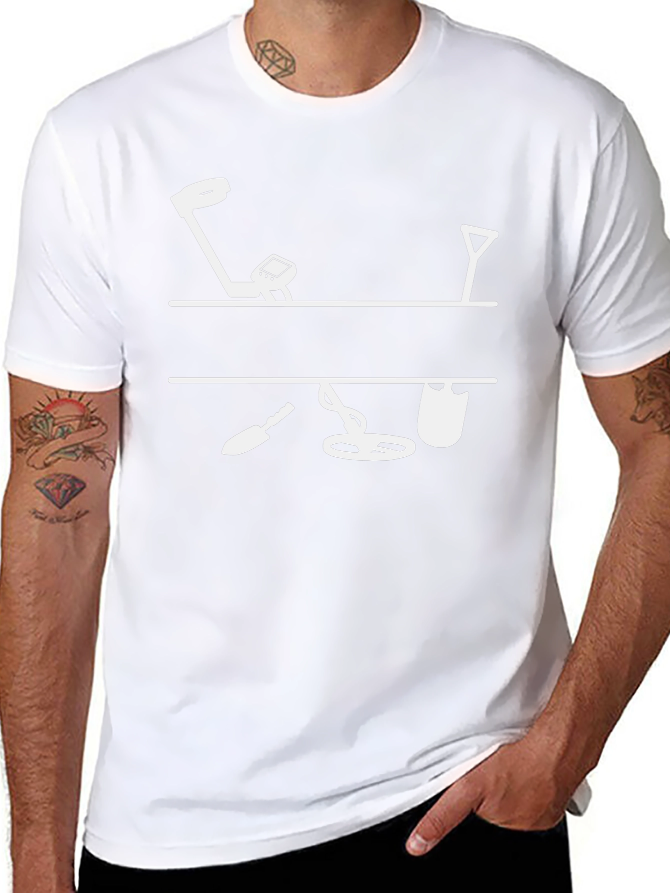 Metal Detecting T-Shirt - Detectorist Tee - 8