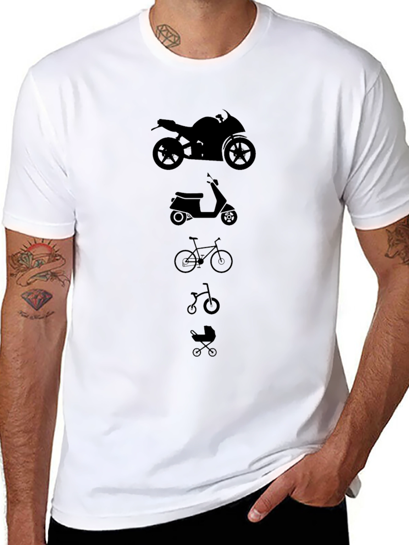 Evolution of Transportation T-Shirt - 8