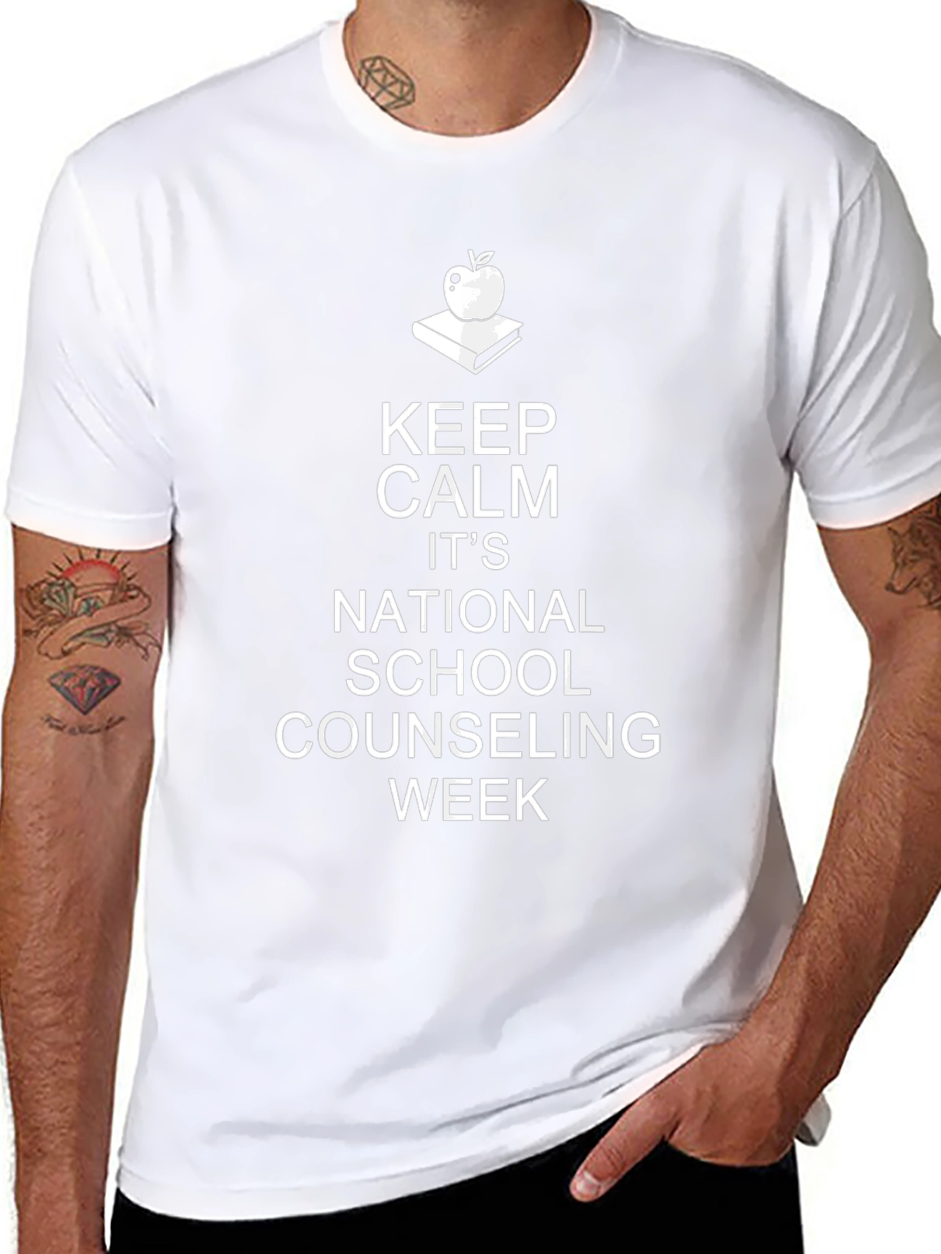 Black National School Counseling Week T-Shirt view 8