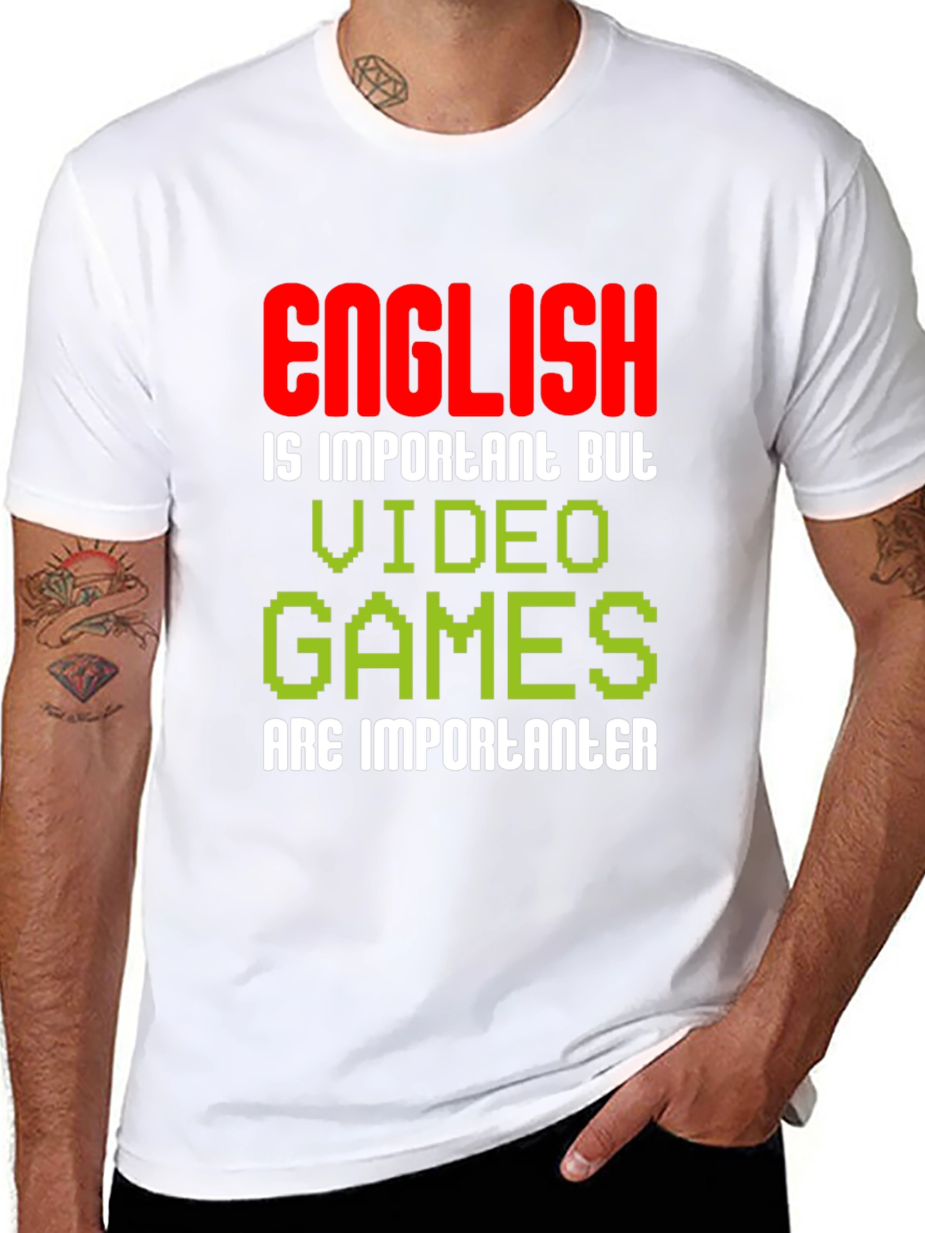 Black Video Games are Importanter T-Shirt view 8