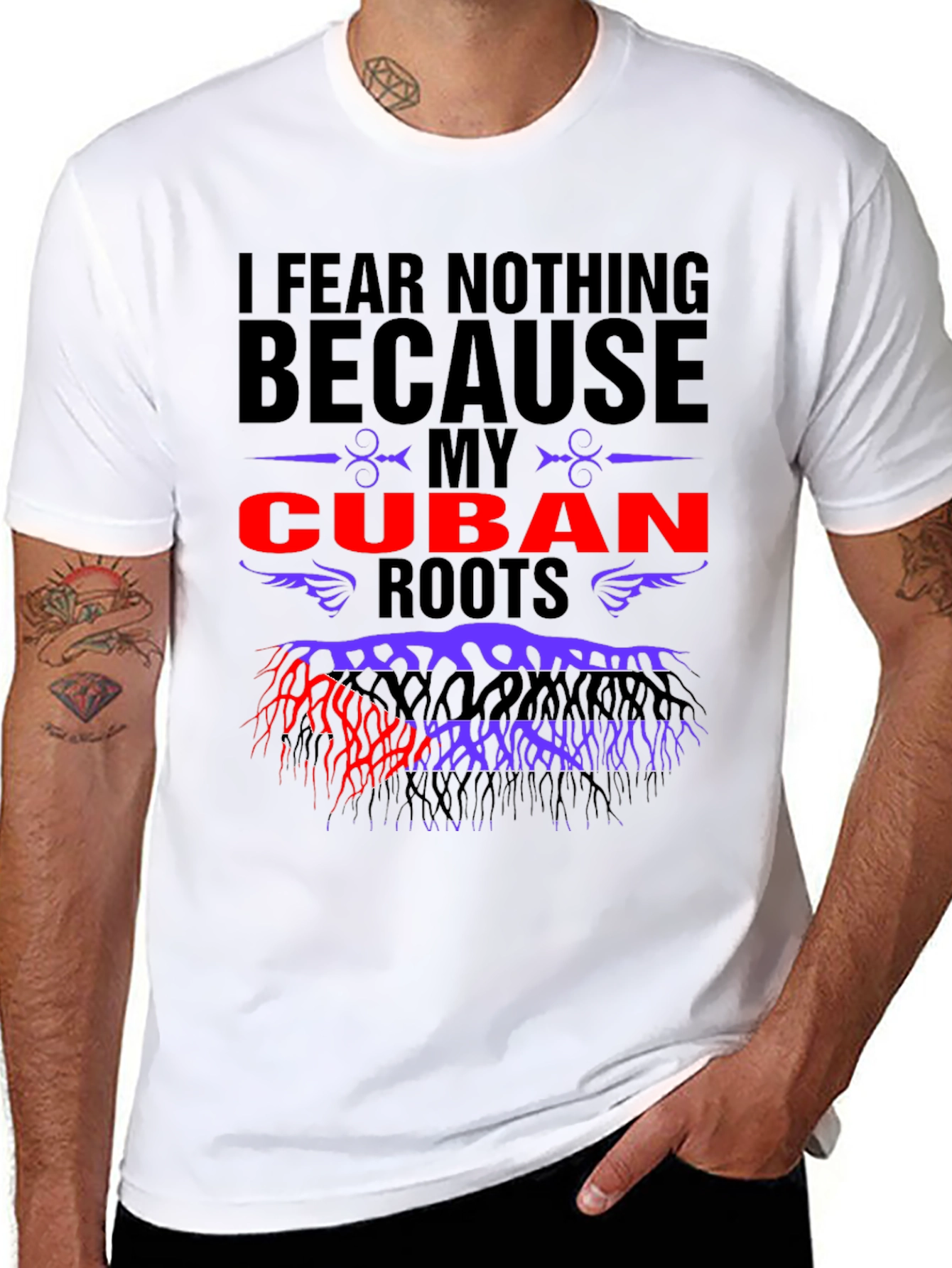 Cuban Roots Graphic T-Shirt - 8