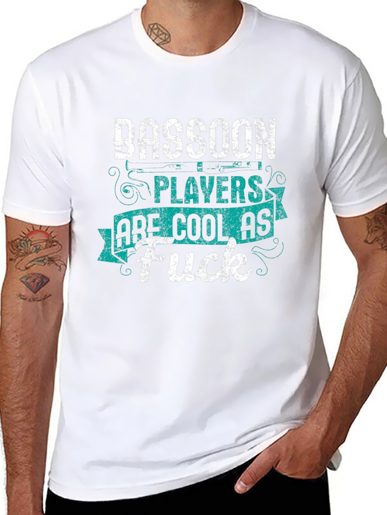 Black Bassoon Players Are Cool T-Shirt view 8
