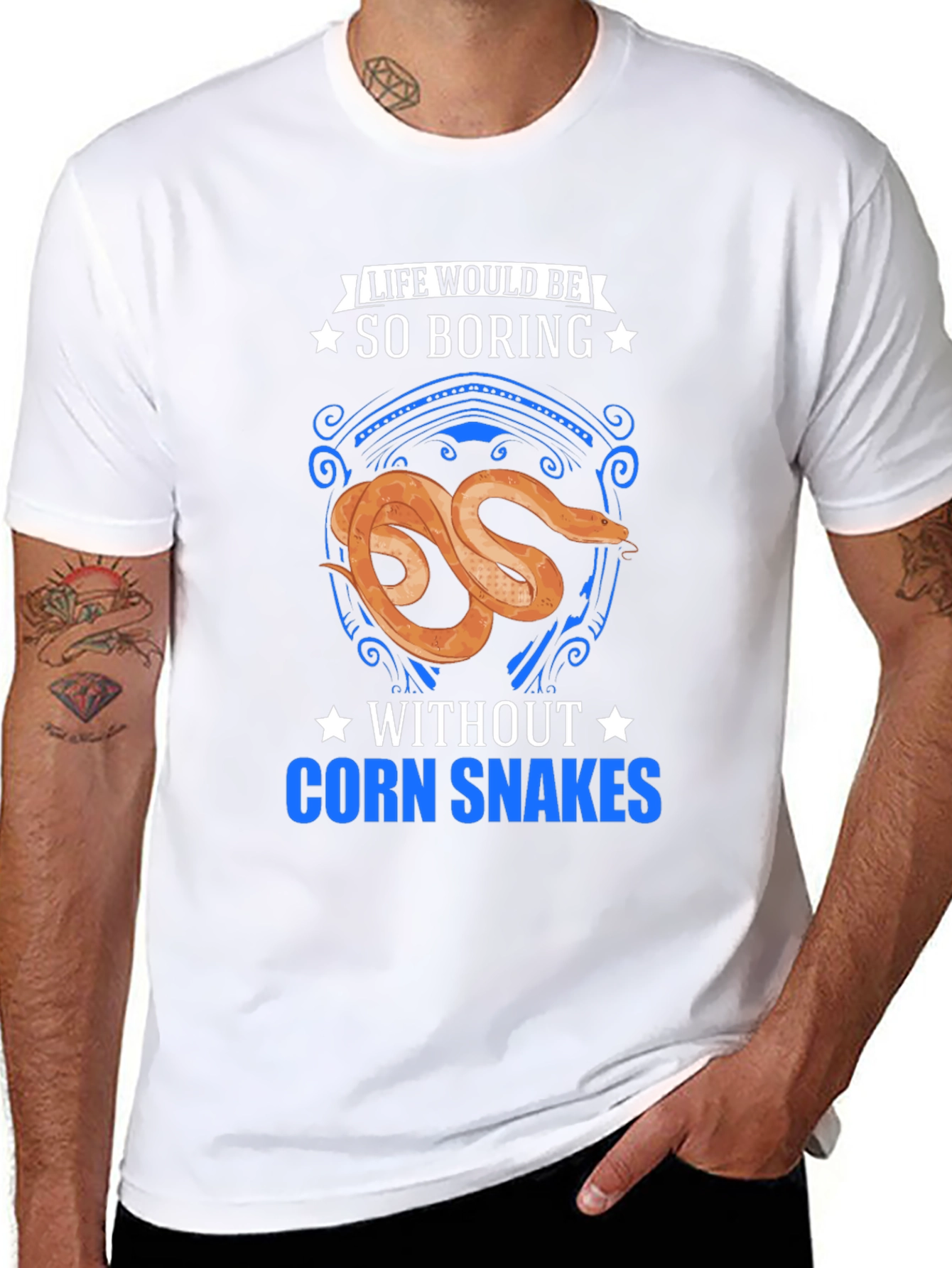 Corn Snake Lover T-Shirt - Life Would Be So Boring - 8