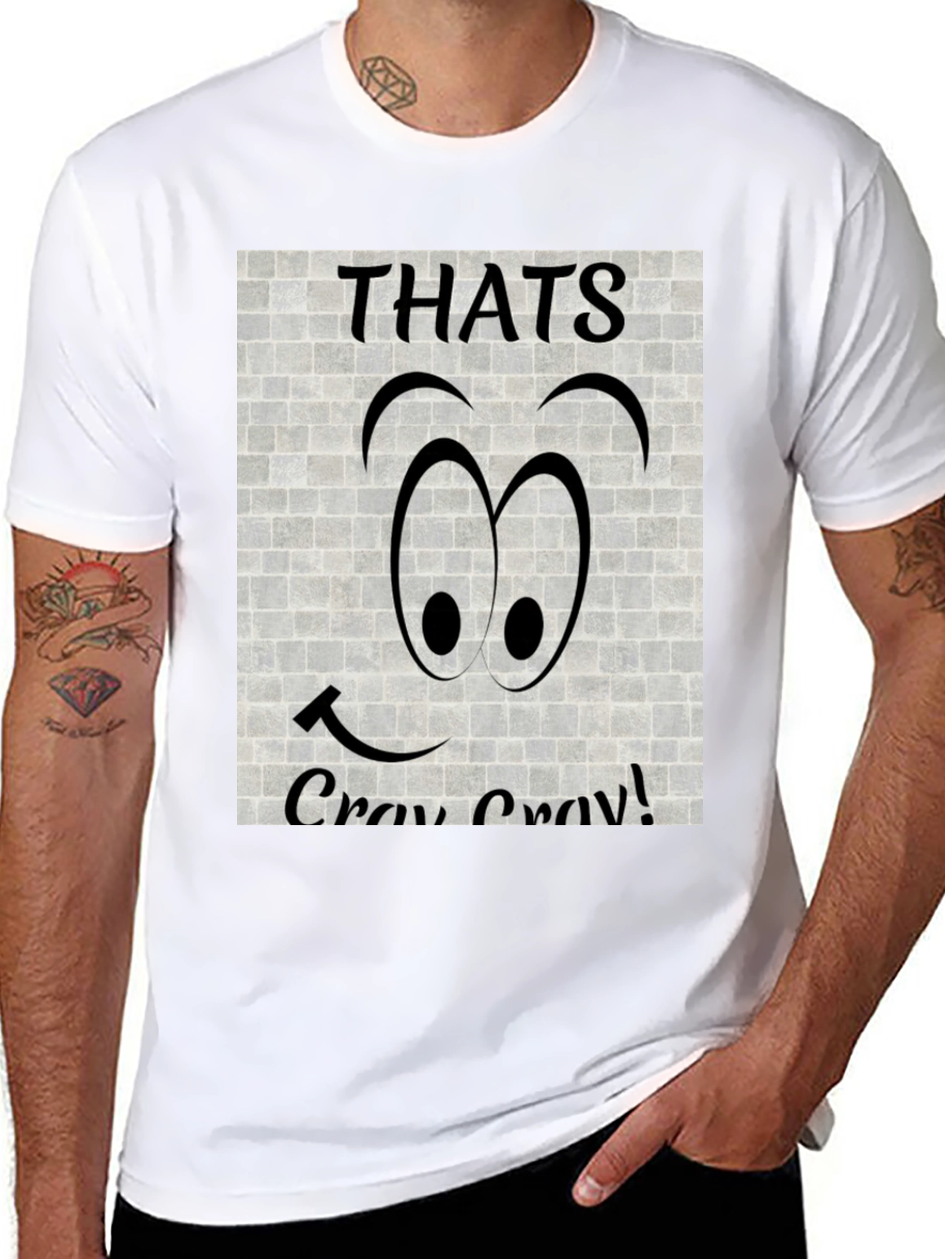 Black Thats Cray Cray Funny Graphic Tee view 8