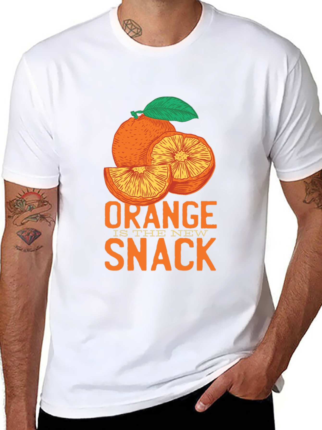 Orange is the New Snack T-Shirt - 8
