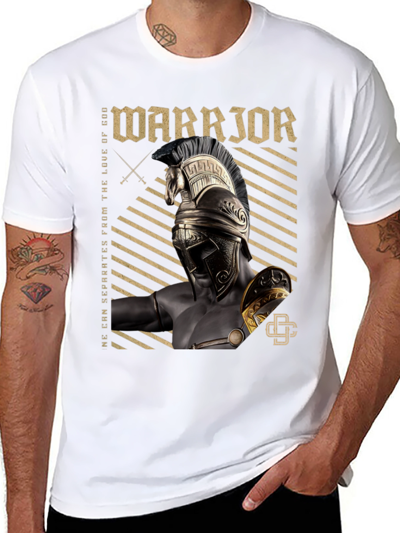 Black Warrior Graphic Tee - Black view 8