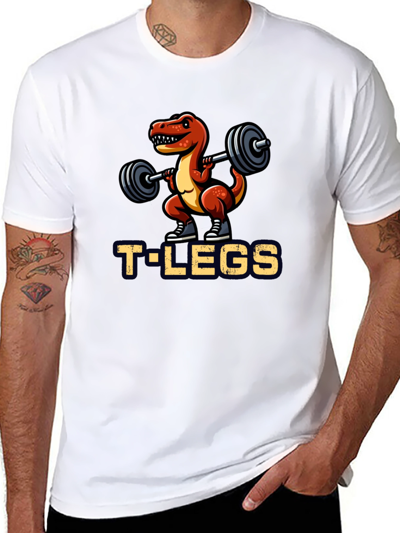 T-Rex Workout T-Shirt | Gym Humor Tee - 8