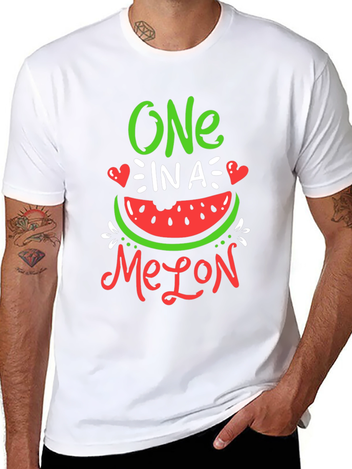 One in a Melon T-Shirt - Cute Summer Style - 8