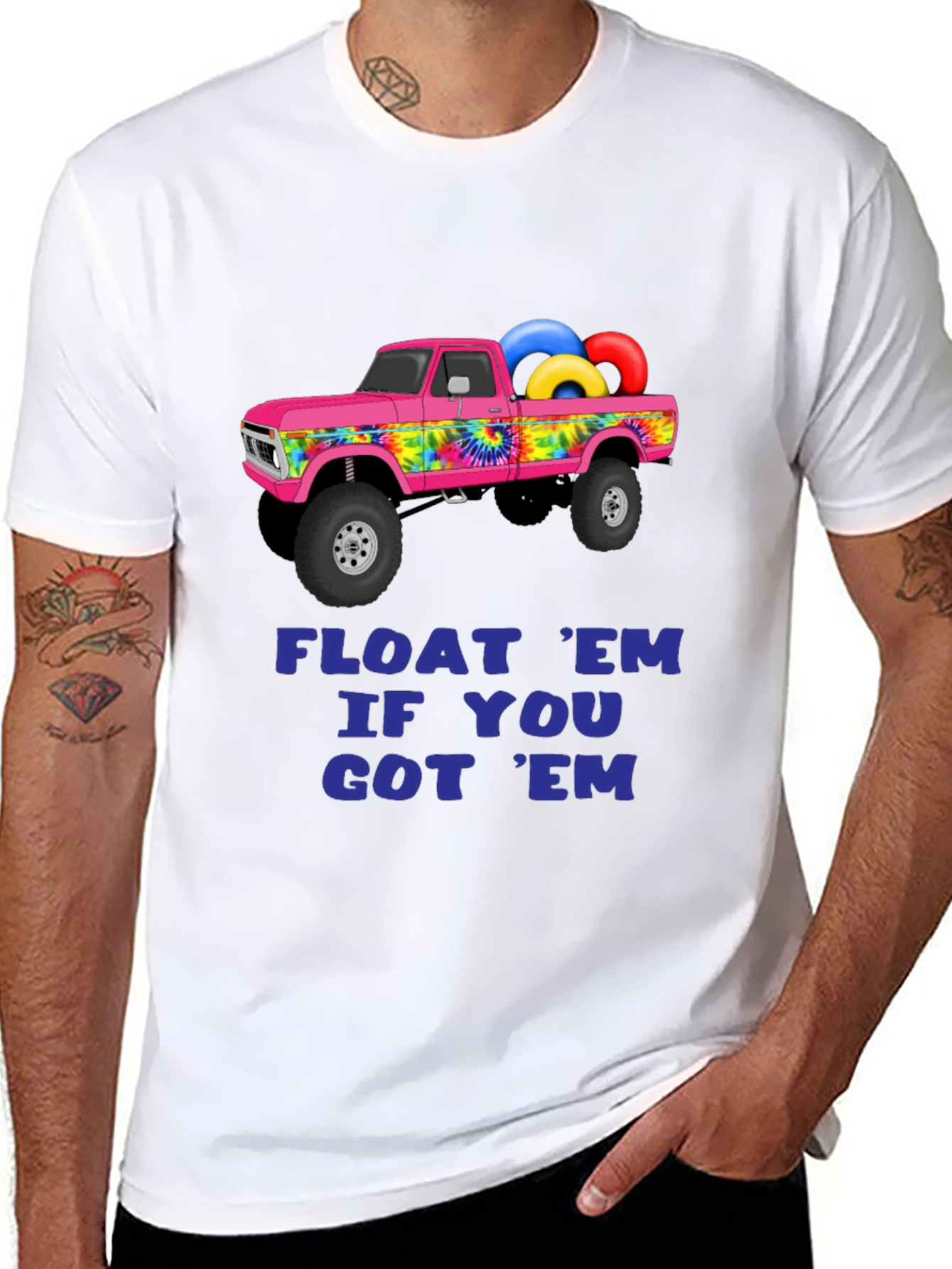 Float 'Em Truck Graphic Tee - 8