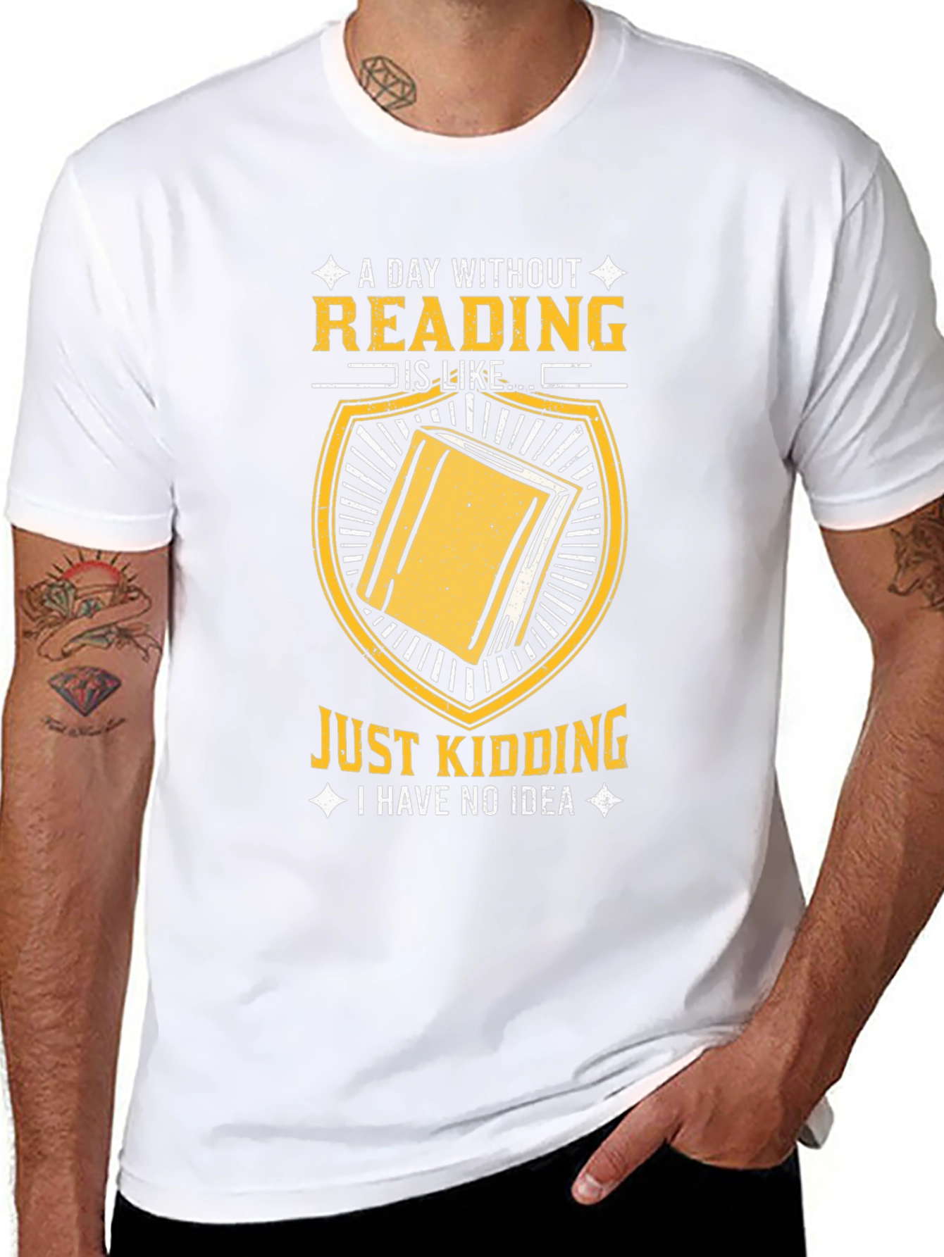 Black Funny Reading T-Shirt - Book Lover Gift view 8