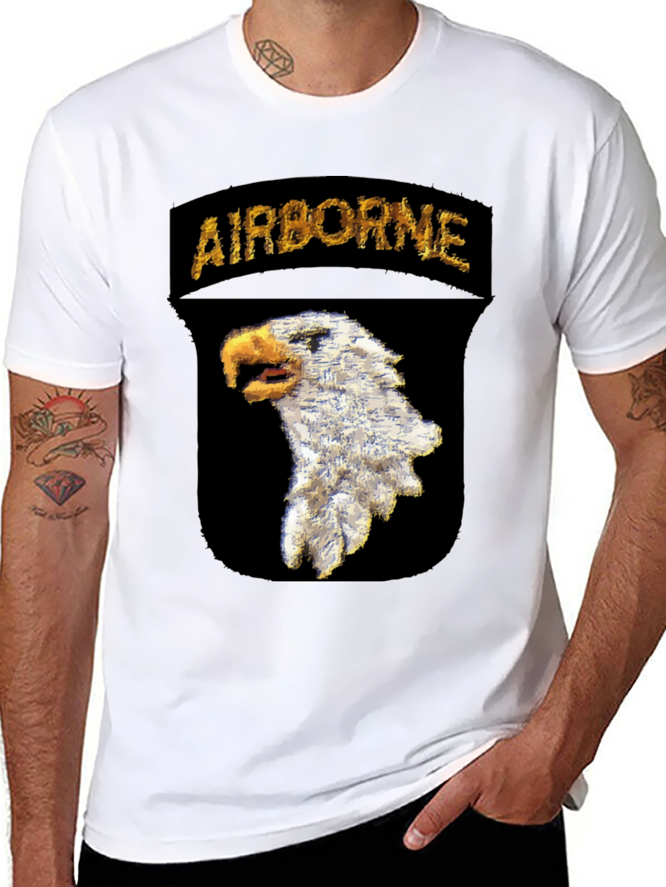 101st Airborne Eagle Graphic T-Shirt - 8