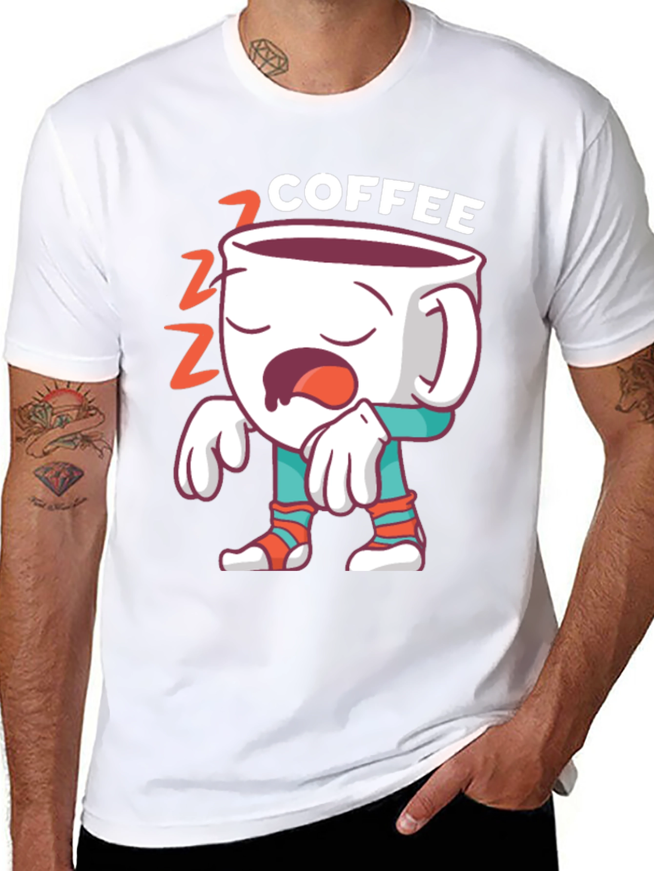 Black Coffee Sleepy T-Shirt view 8