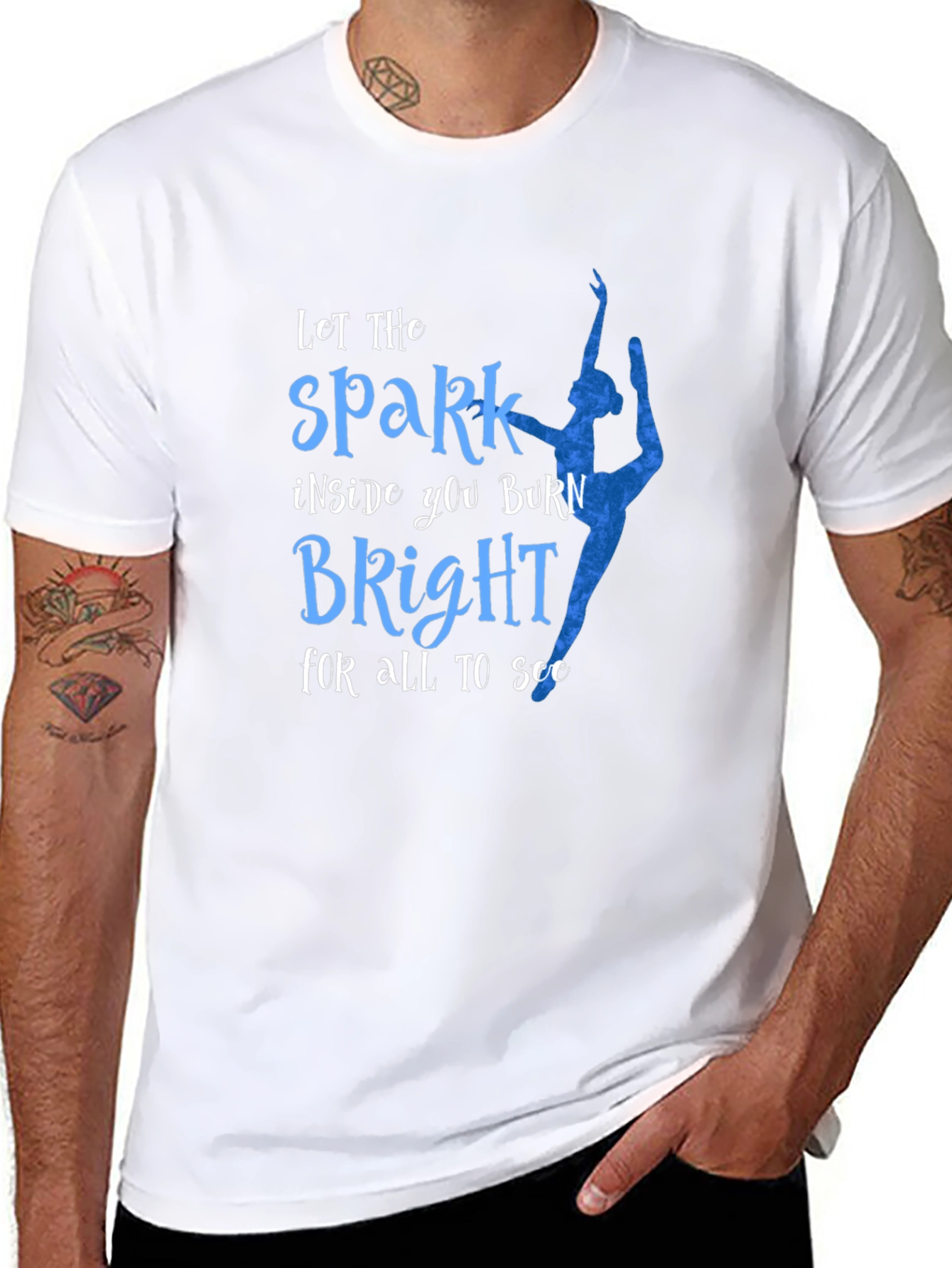 Black Spark Inside You Burn Bright T-Shirt view 8