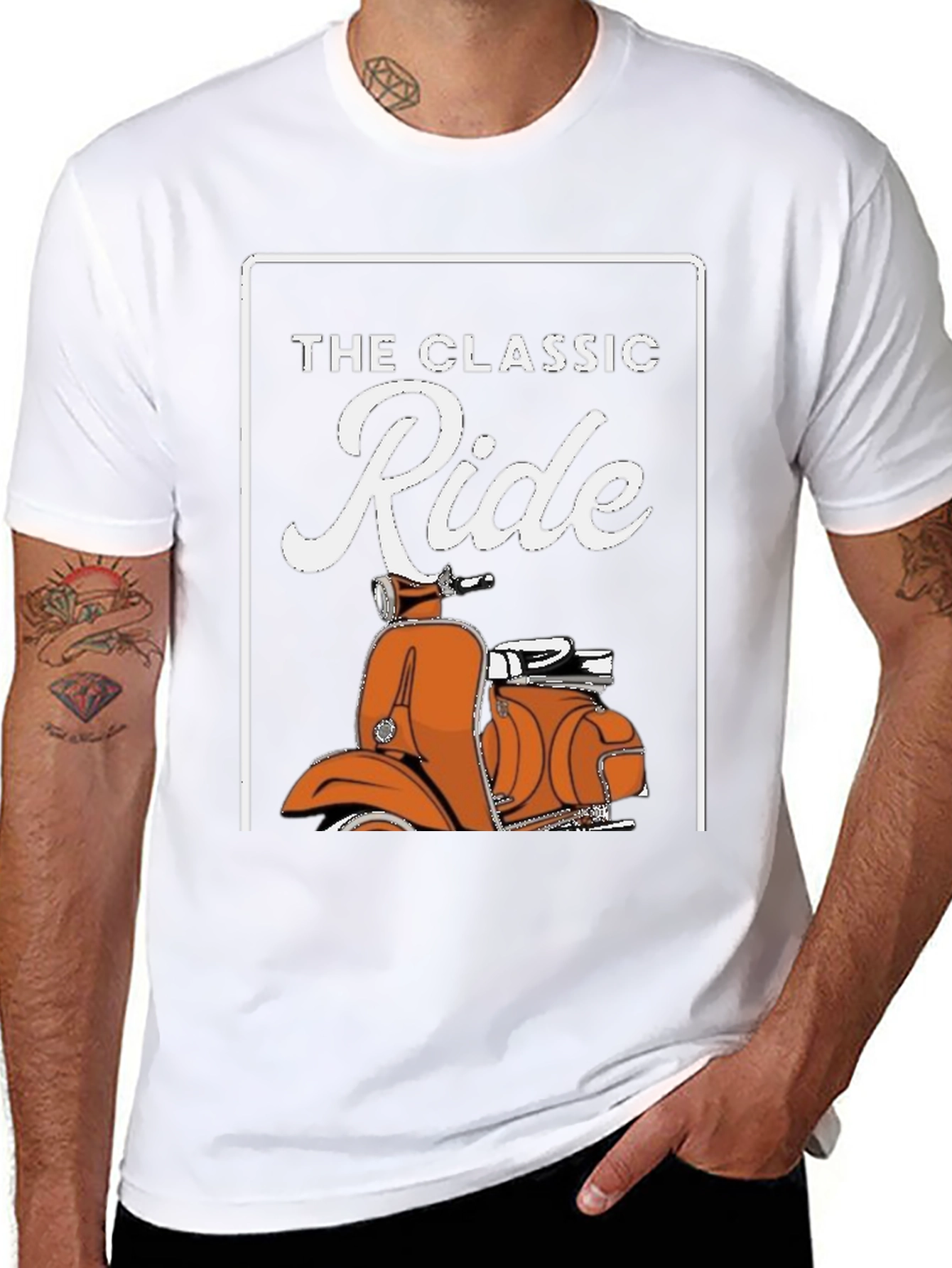 Black The Classic Ride Graphic Tee view 8
