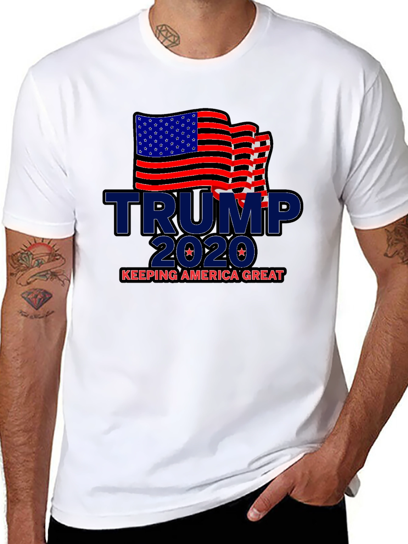 Trump 2020 Keeping America Great T-Shirt - 8