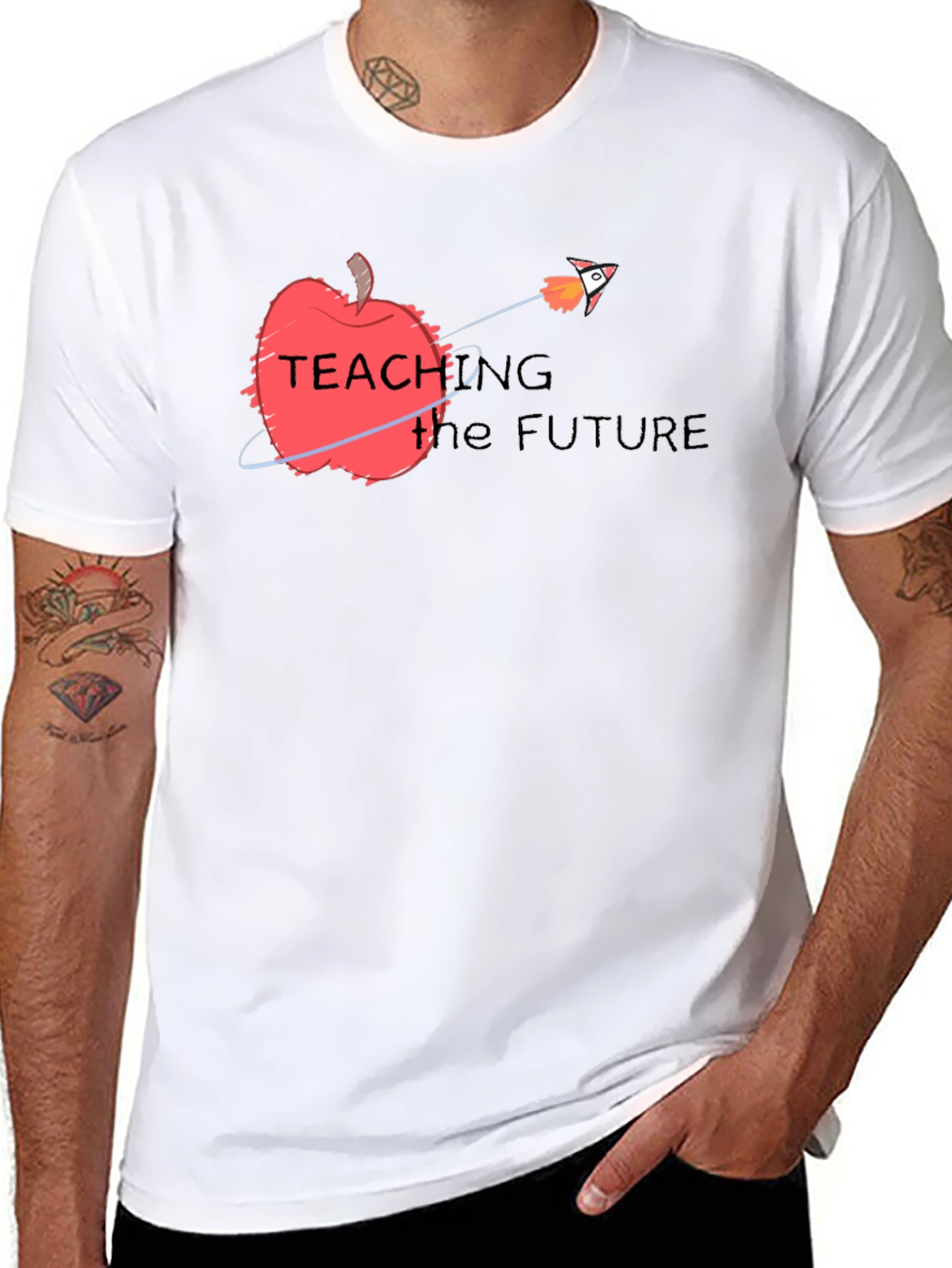 Teaching the Future Graphic T-Shirt - 8