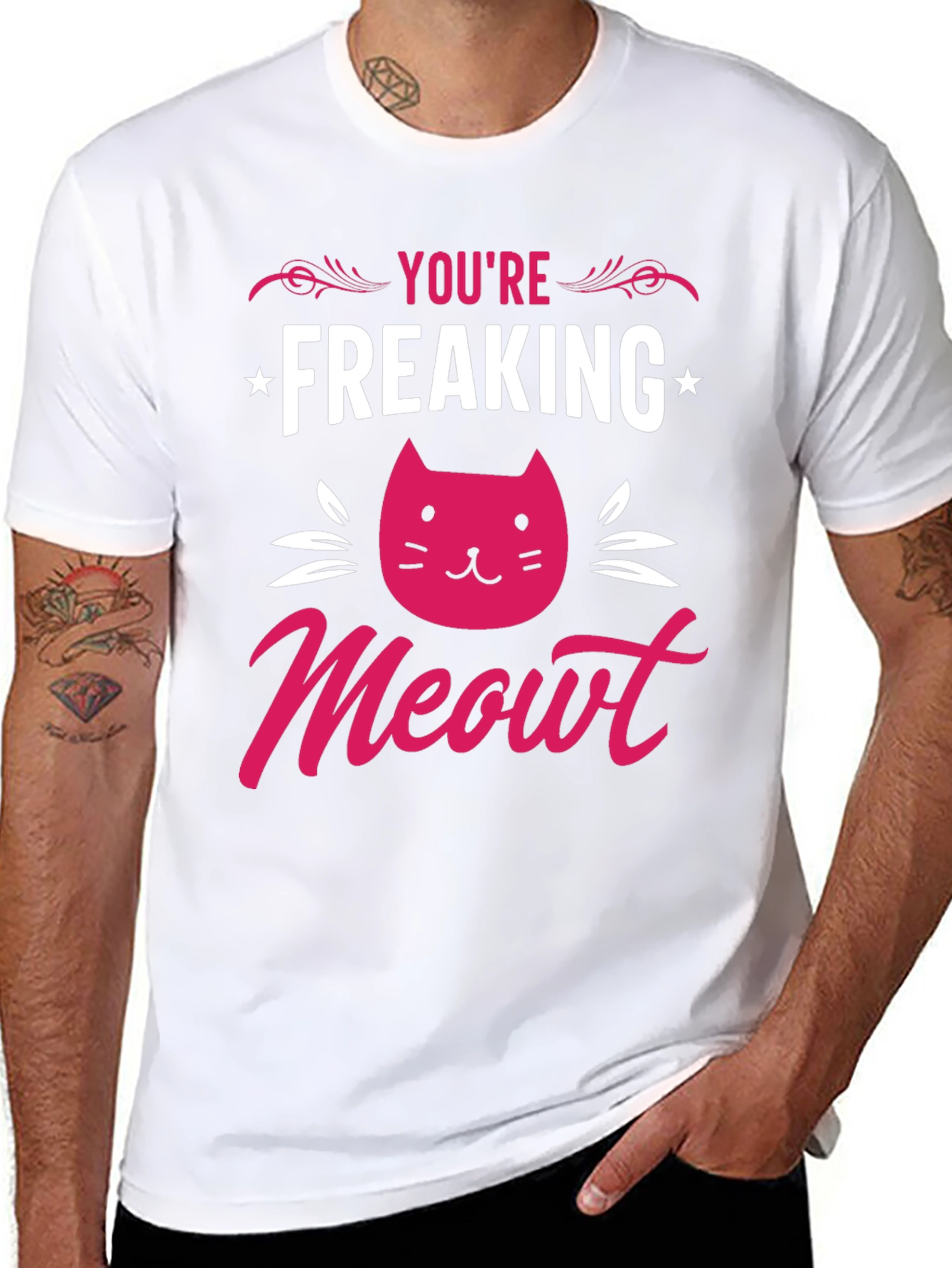 You're Freaking Meowt T-Shirt - 8