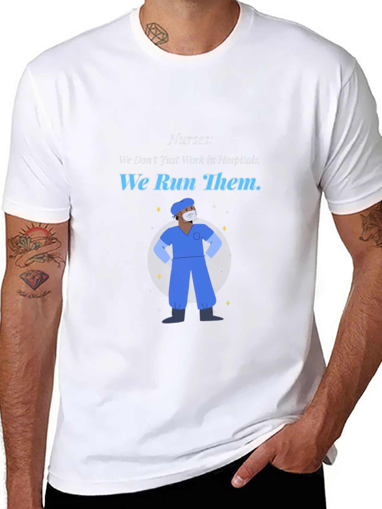 Nurses Run It T-Shirt - 8