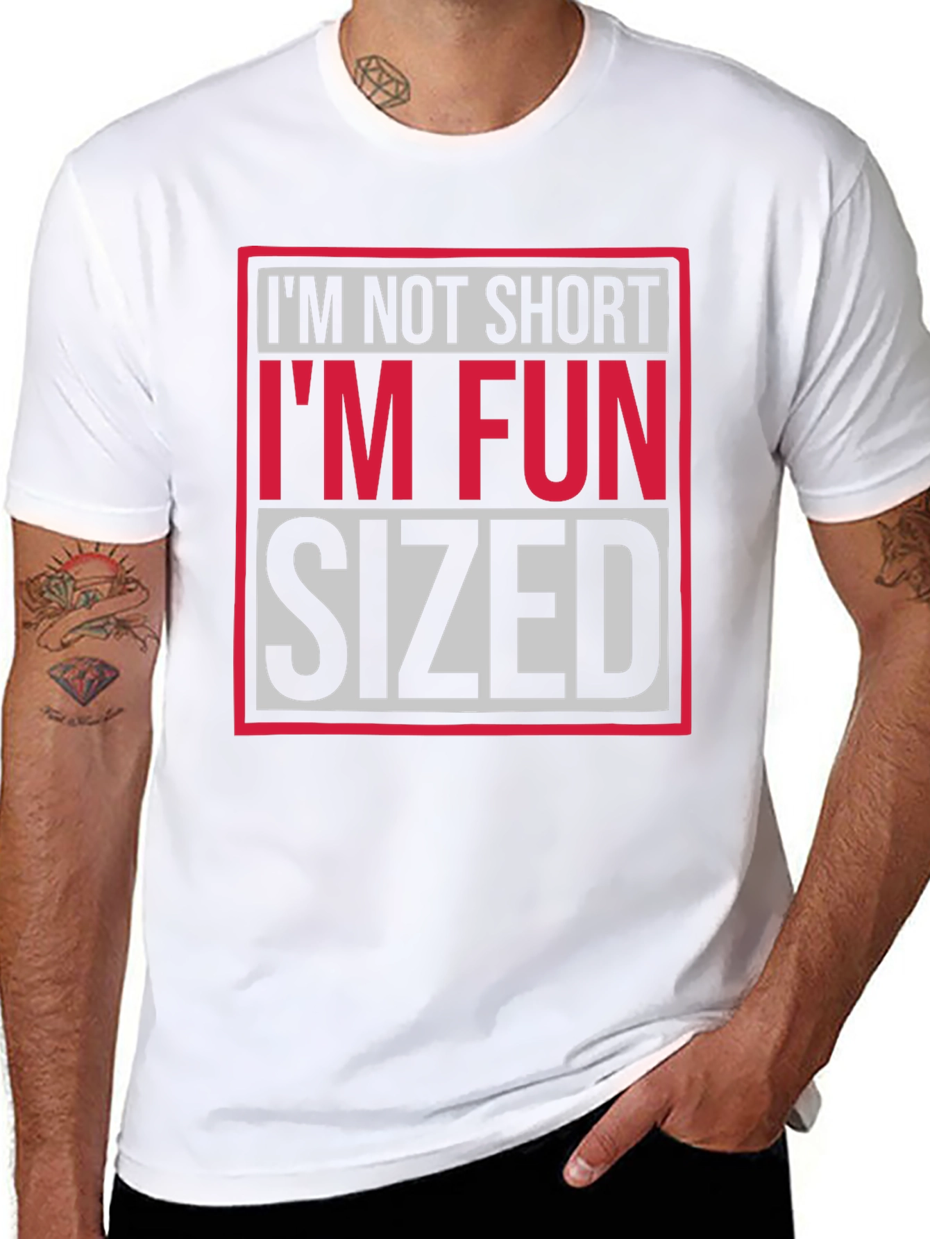 Black Fun-Sized Novelty Graphic T-Shirt view 8