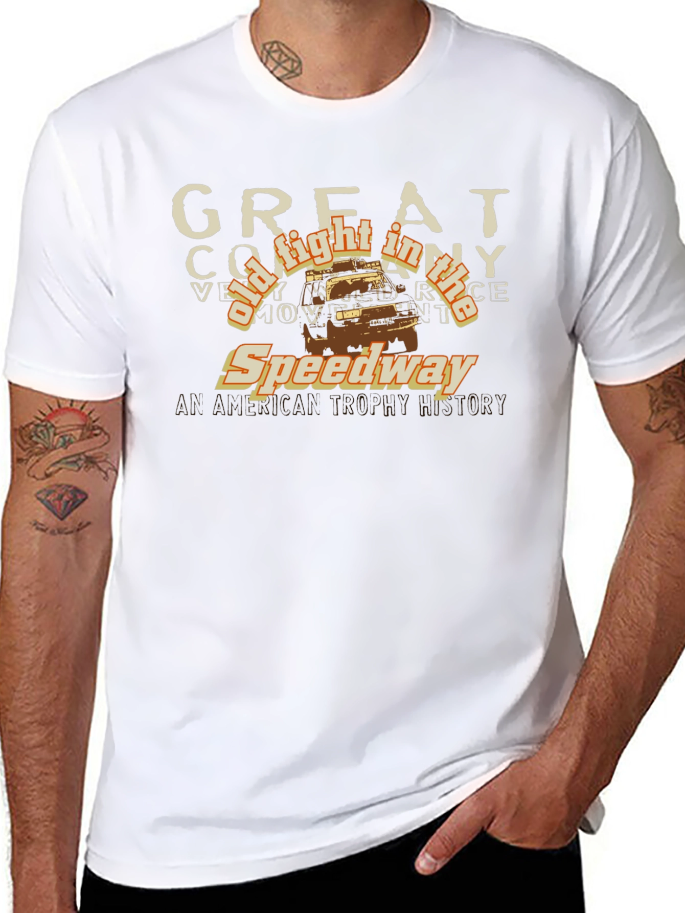 Black Great Company Speedway Vintage Graphic T-Shirt view 8