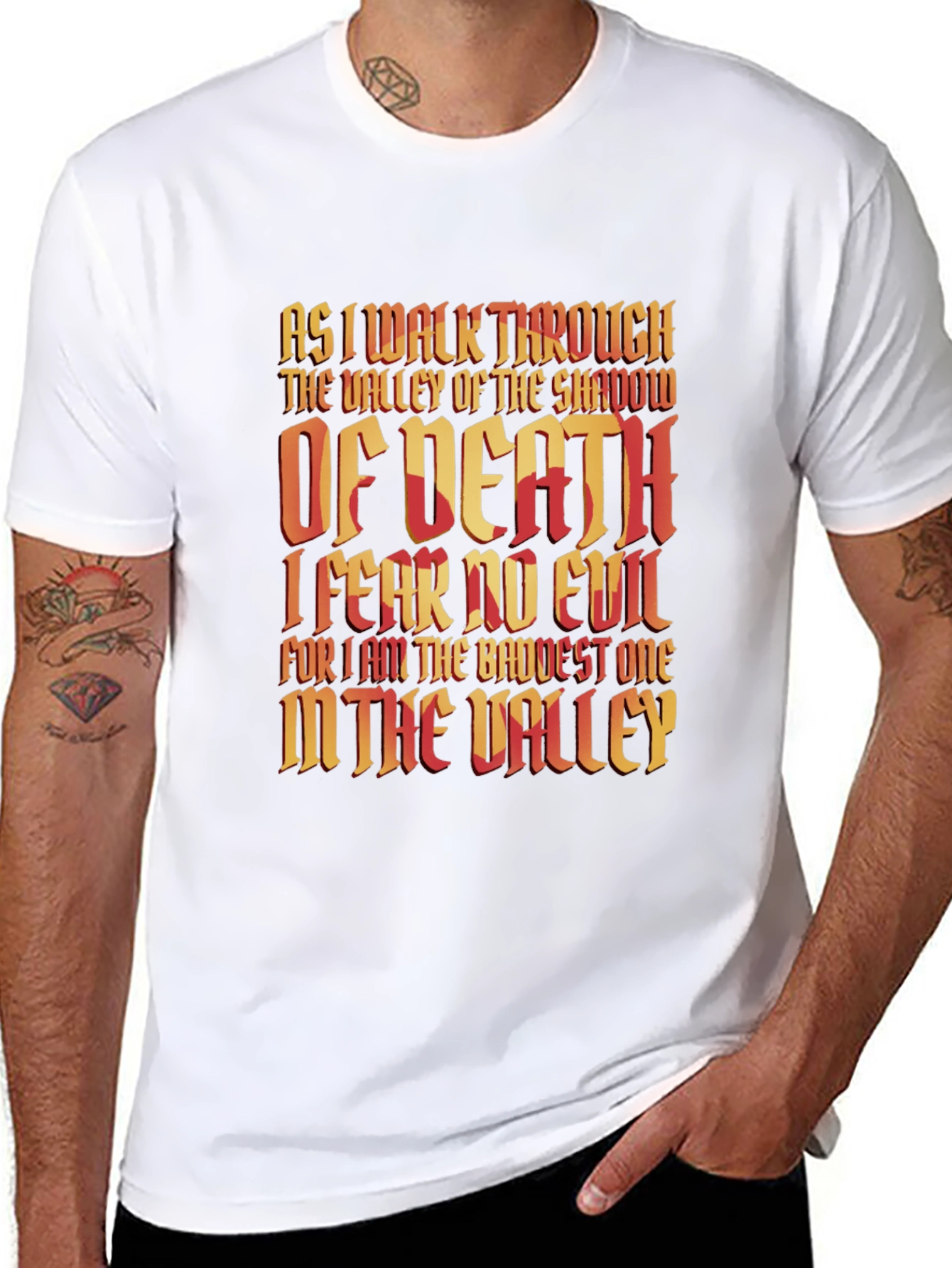 Black Valley of Death T-Shirt - Bad One Graphic Tee view 8