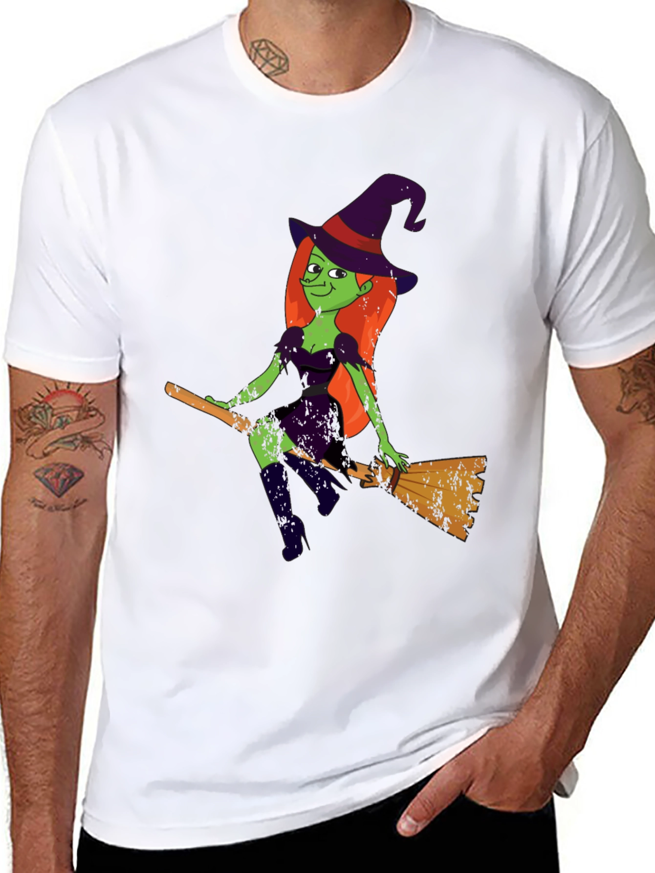 Black Witch Graphic T-Shirt view 8