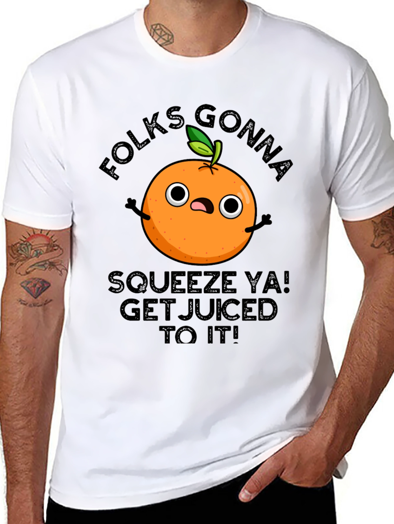 Black Folks Gonna Squeeze Ya T-Shirt Funny Graphic Tee view 8