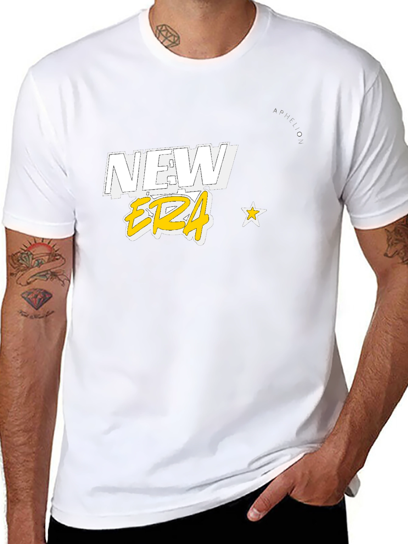 Black New Era Graphic Black T-Shirt view 8