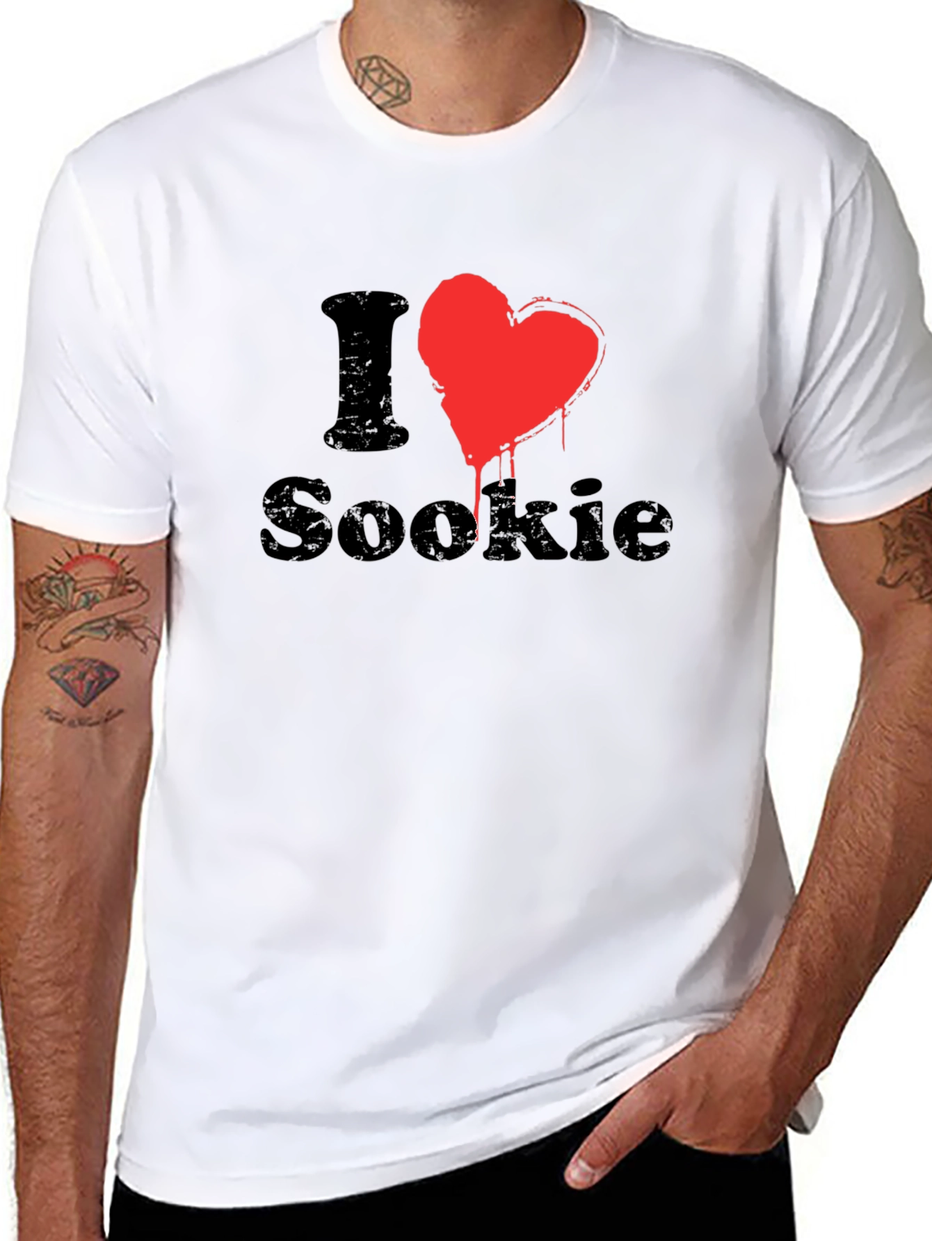 Black I Heart Sookie Black Graphic Tee view 8