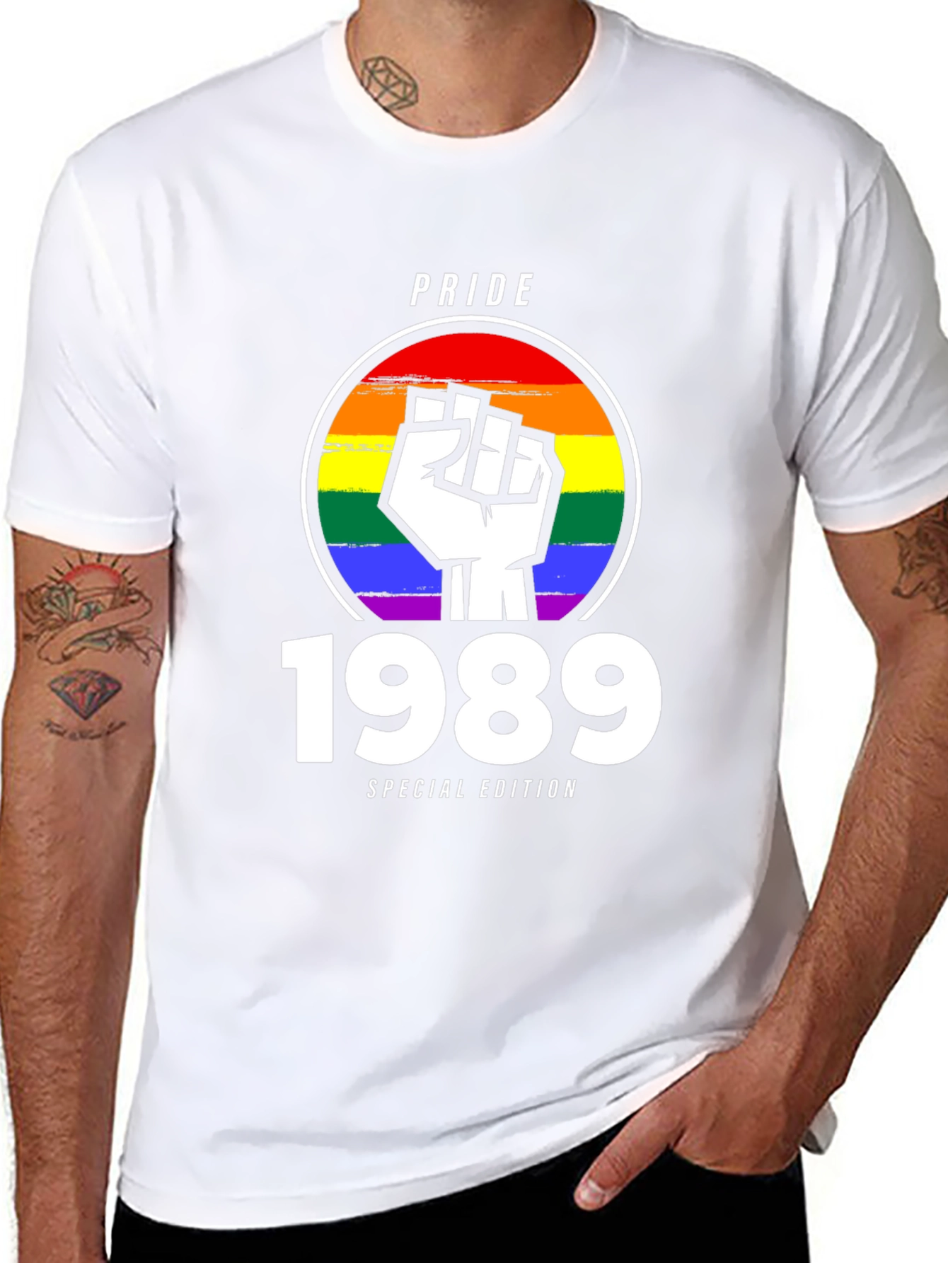 Pride 1989 Special Edition Black T-Shirt - 8