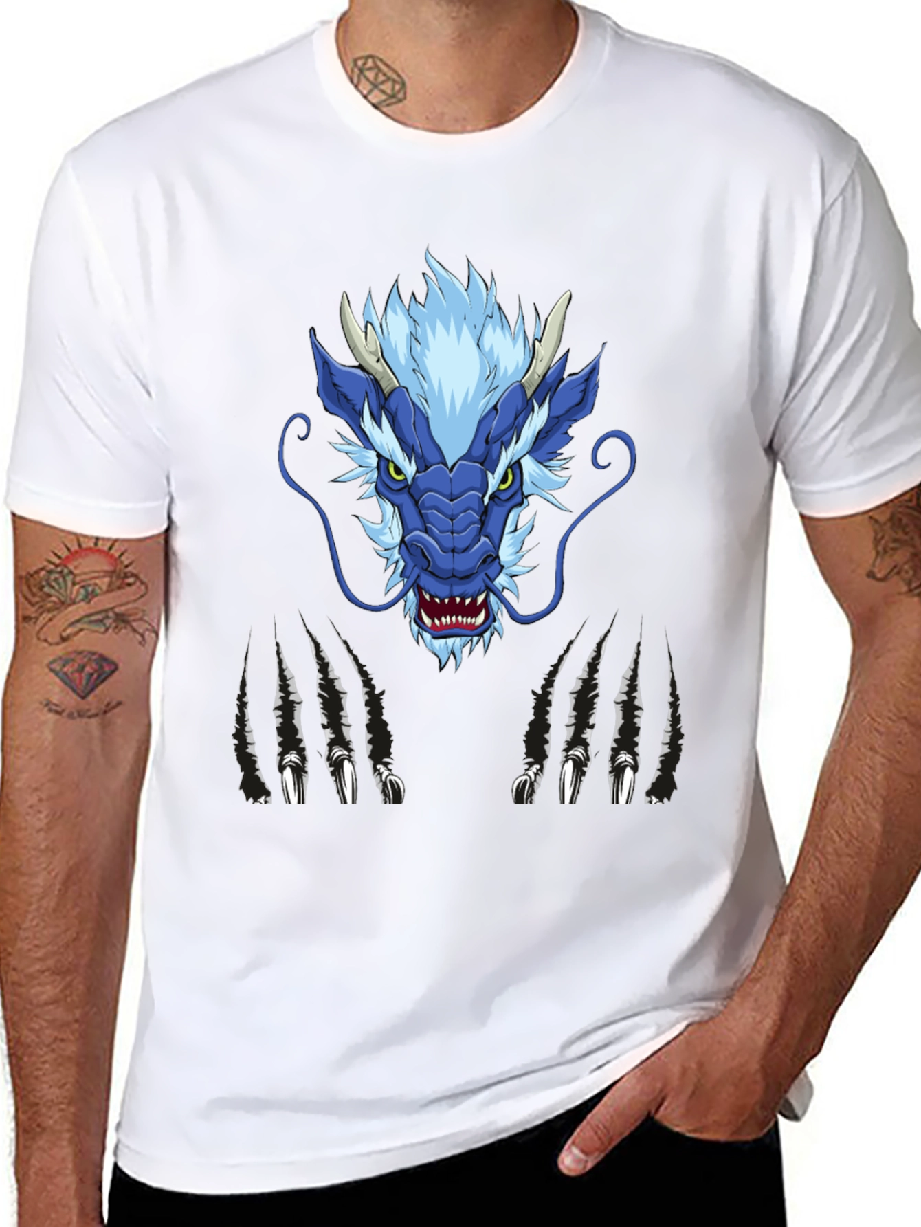 Black Dragon Graphic Tee - Unleash Your Inner Beast! view 8