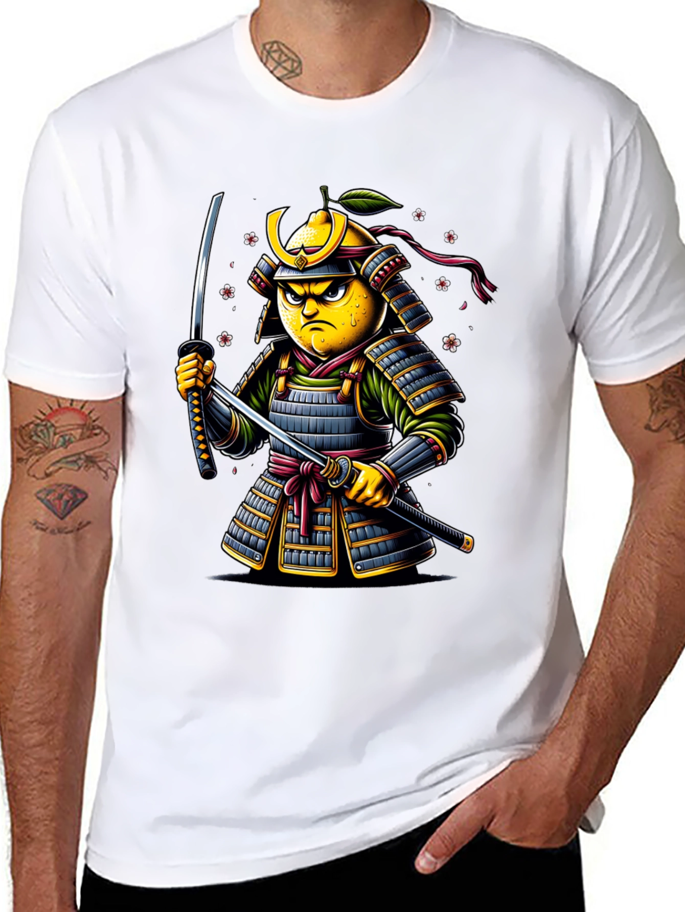Black Lemon Samurai T-Shirt view 8