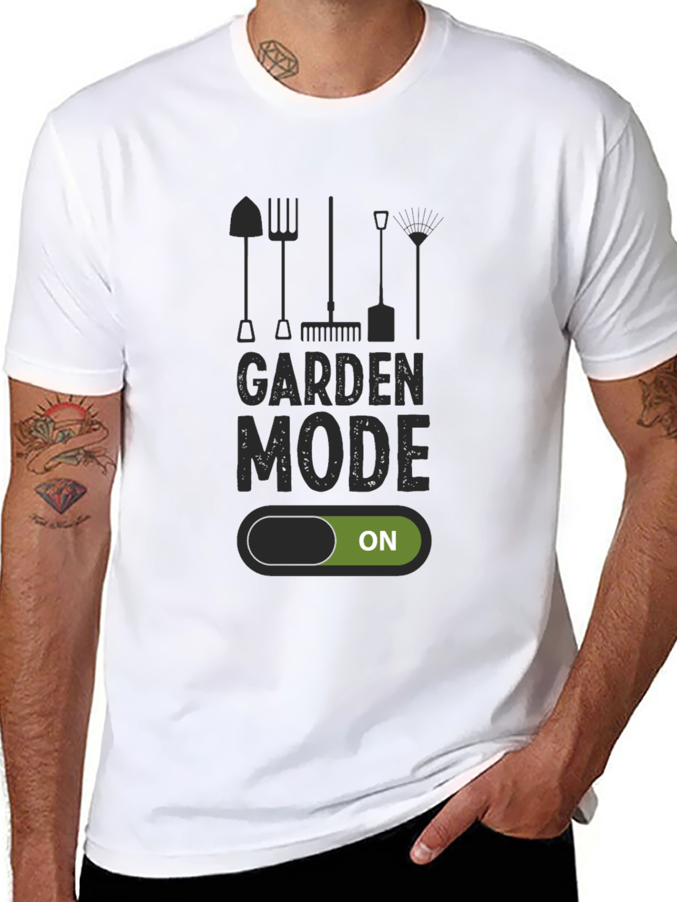 Garden Mode ON T-Shirt - Gardener Gift - 8
