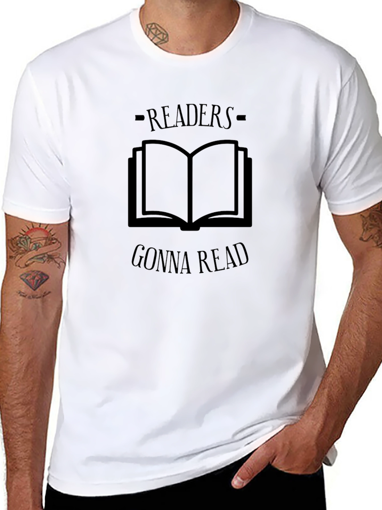 Black Readers Gonna Read Black T-Shirt view 8