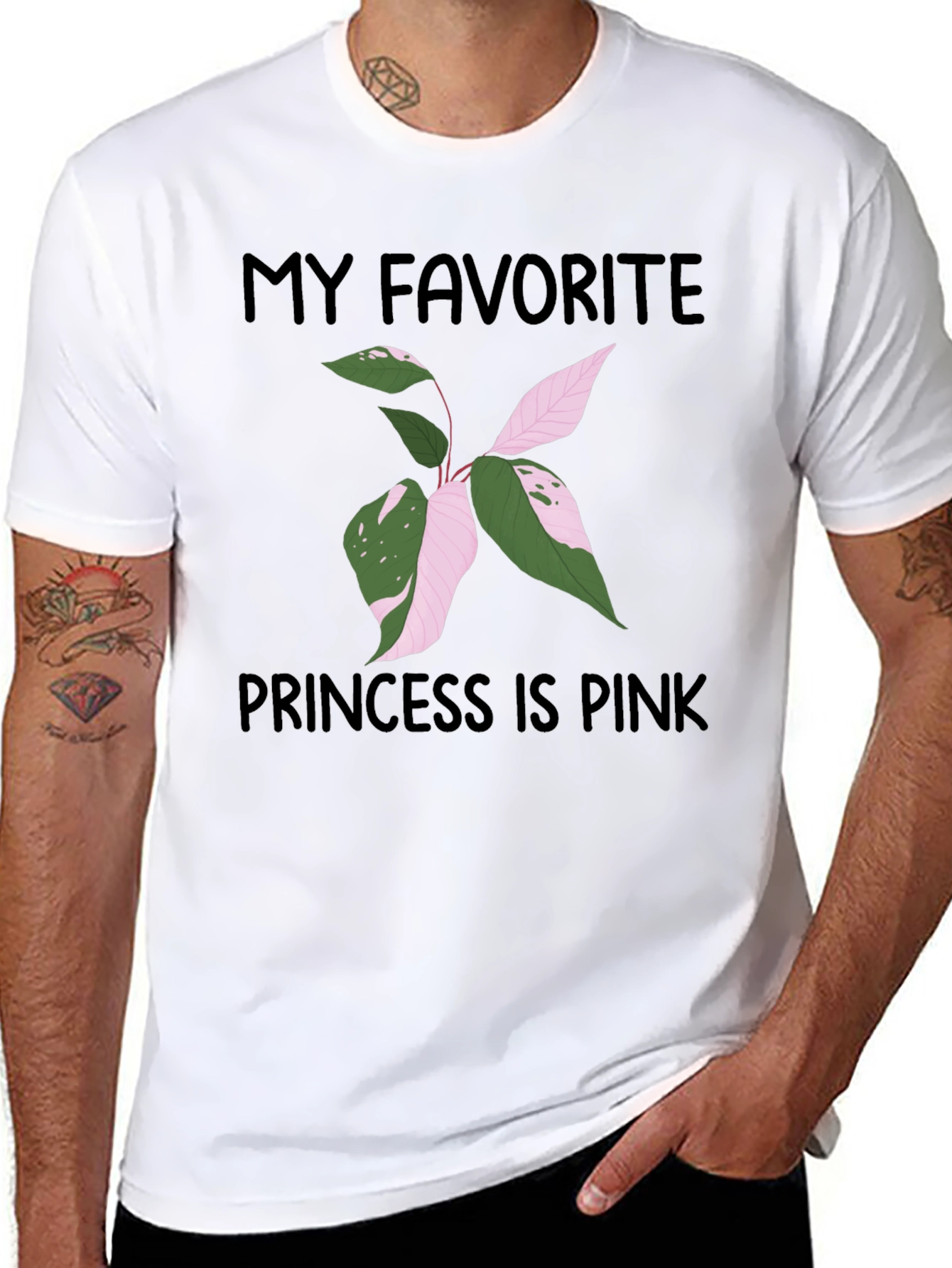 Black Princess is Pink T-Shirt view 8