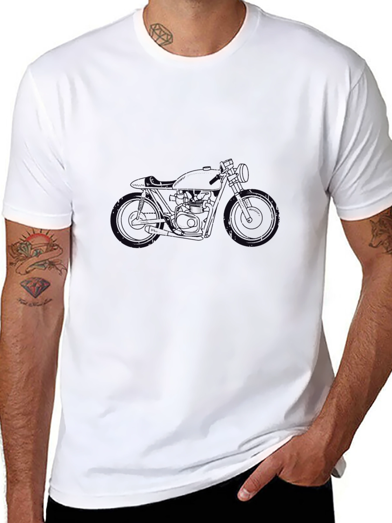 Cool Motorcycle Graphic Tee - Ride in Style! - 8
