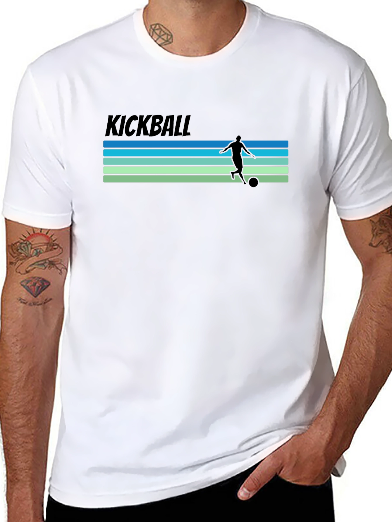 Retro Kickball T-Shirt - 8