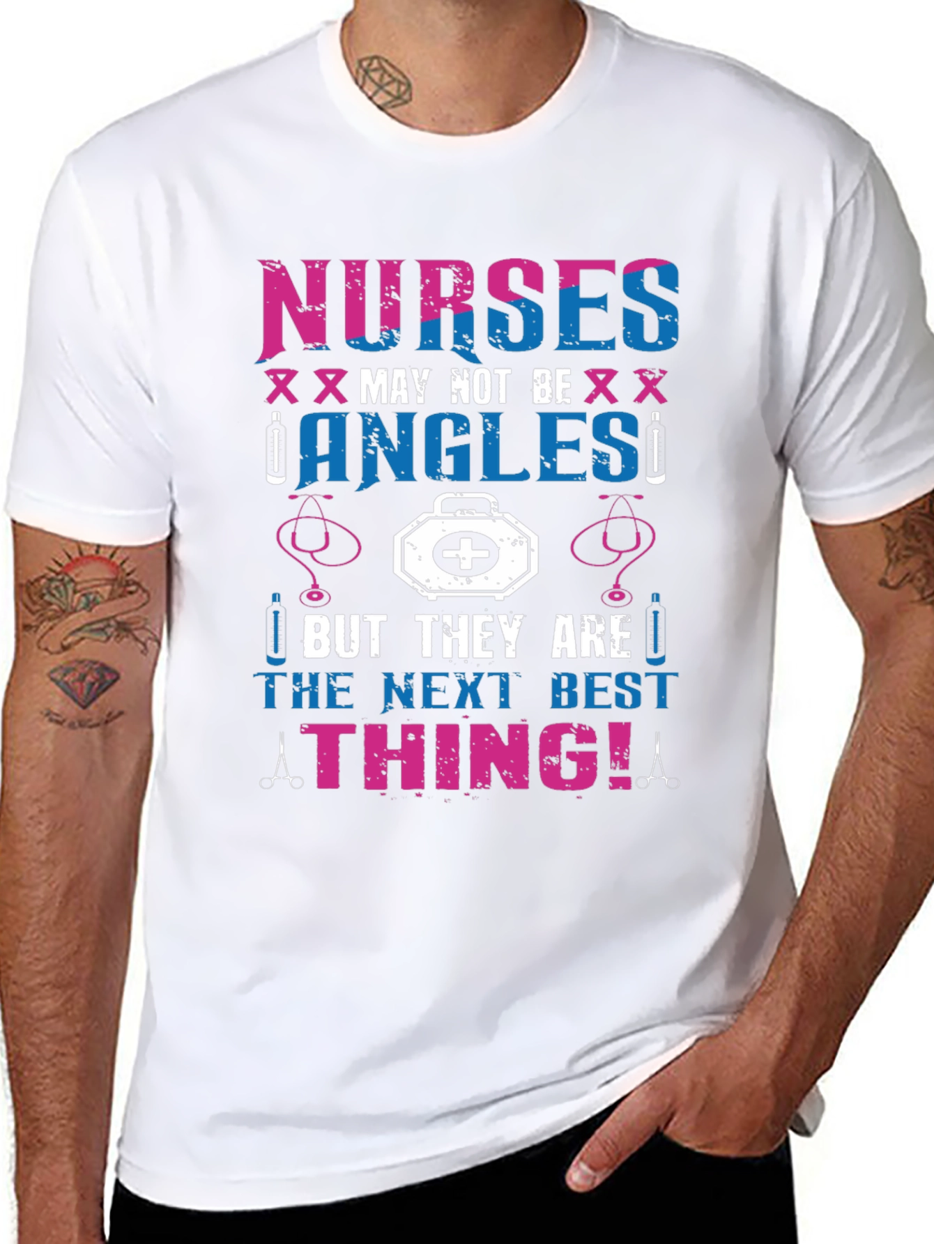 Black Nurses - Next Best Thing Graphic T-Shirt view 8