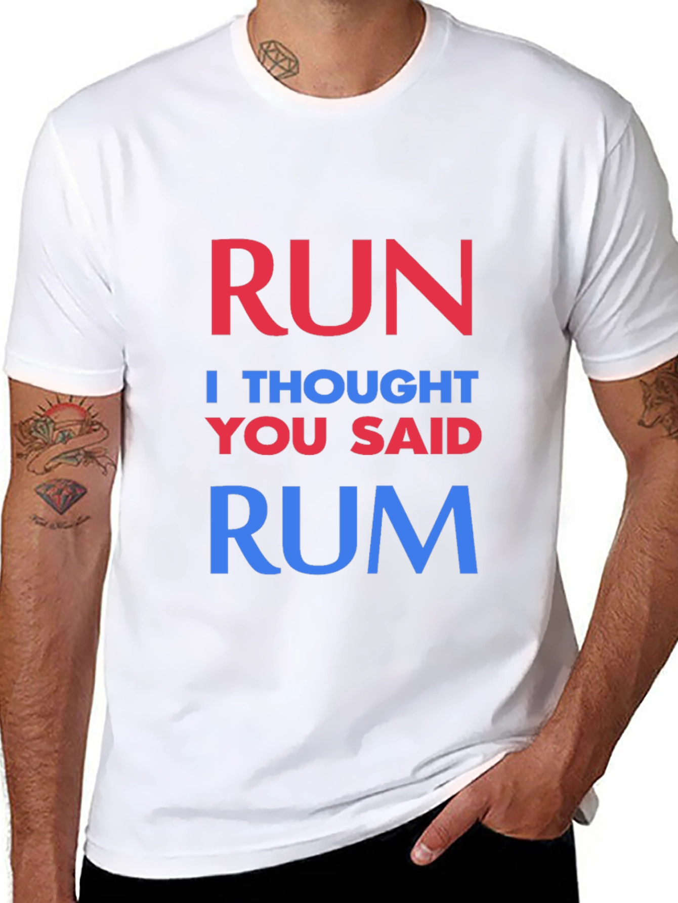 Black Run? I Thought You Said Rum T-Shirt view 8