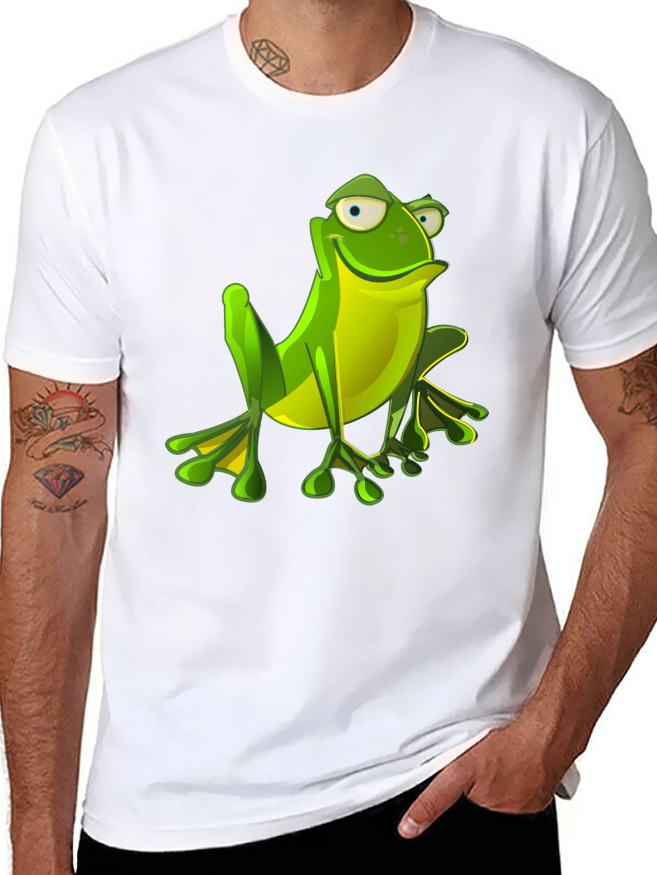 Black Frog Graphic Tee - Ribbiting Style! view 8