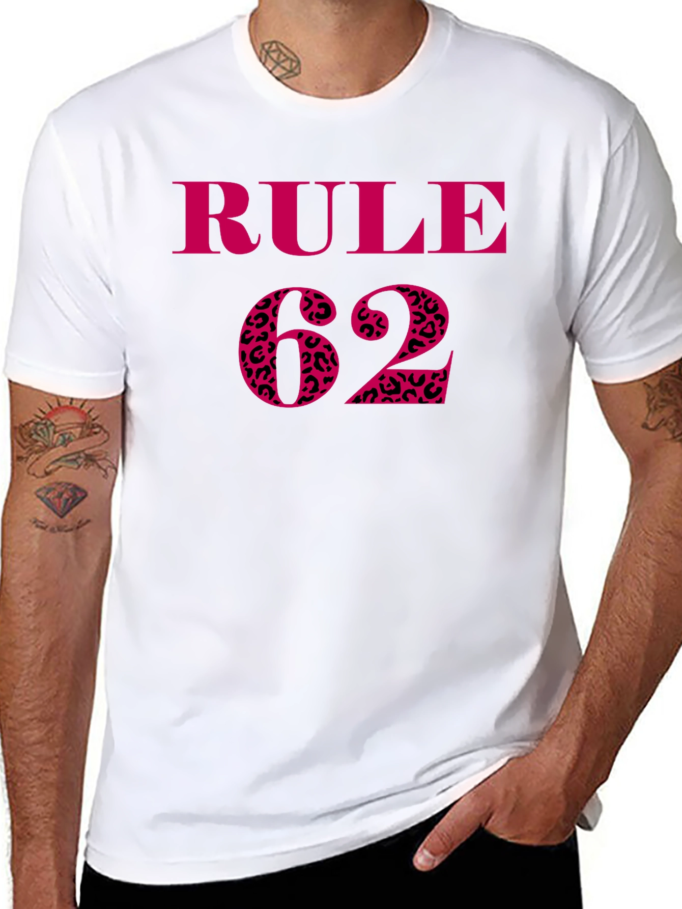 Black Rule 62 Graphic T-Shirt view 8